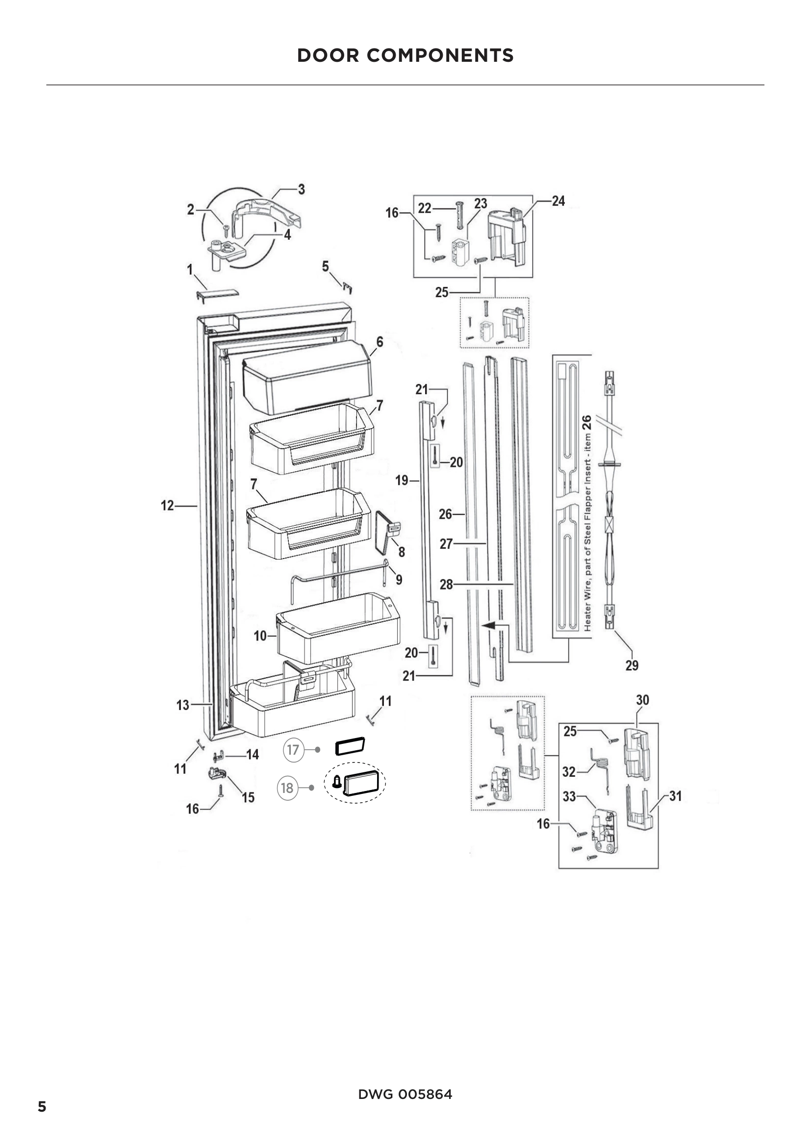 DOOR COMPONENTS