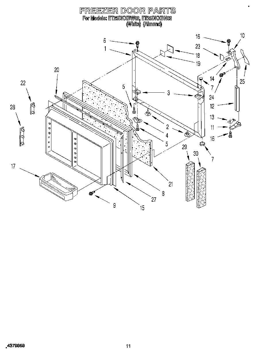 07 - FREEZER DOOR