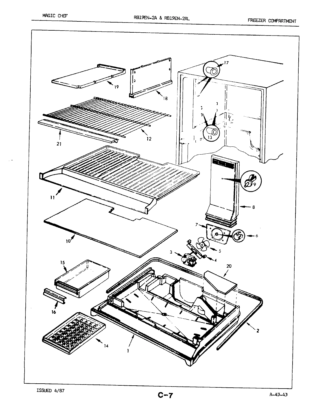 02 - FREEZER COMPARTMENT