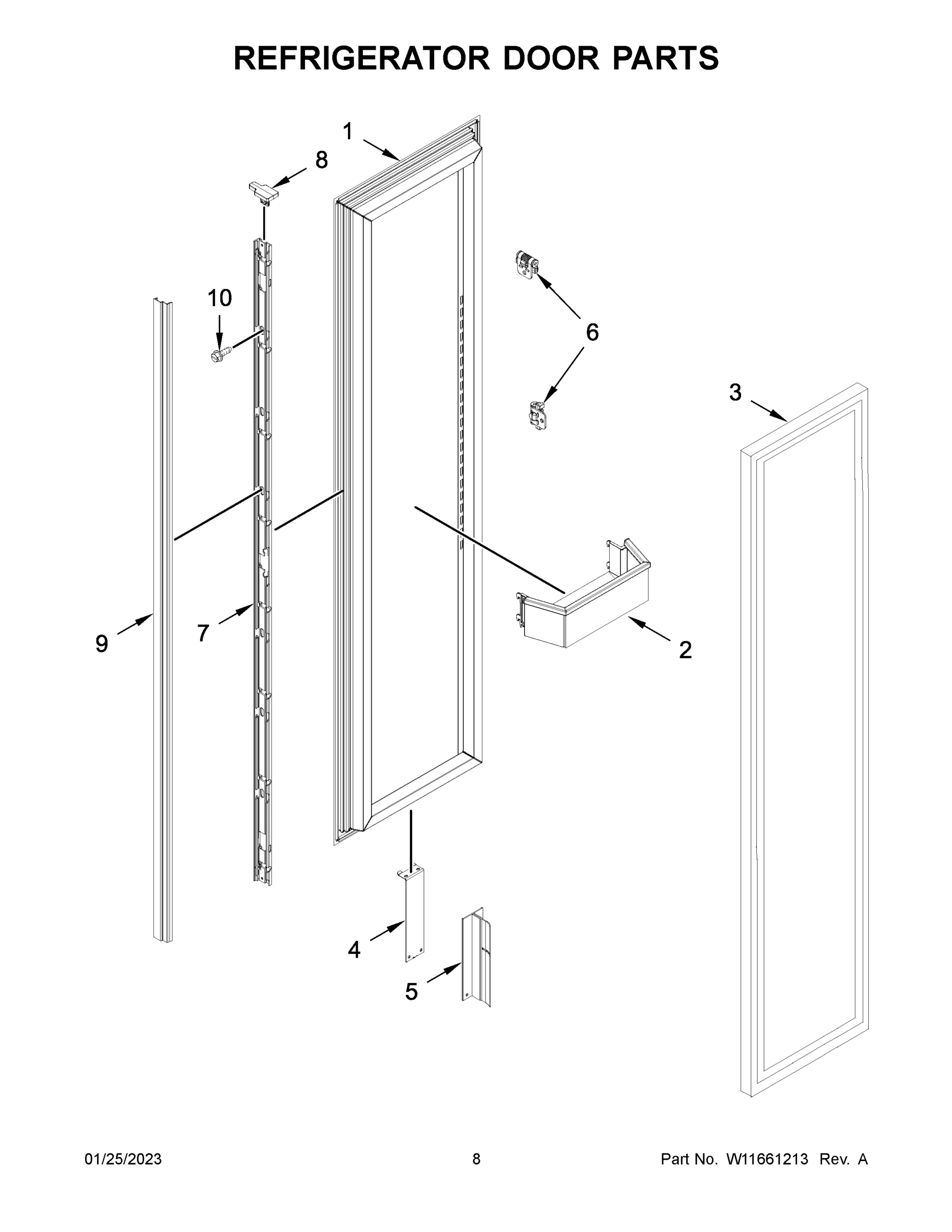 05 - REFRIGERATOR DOOR PARTS