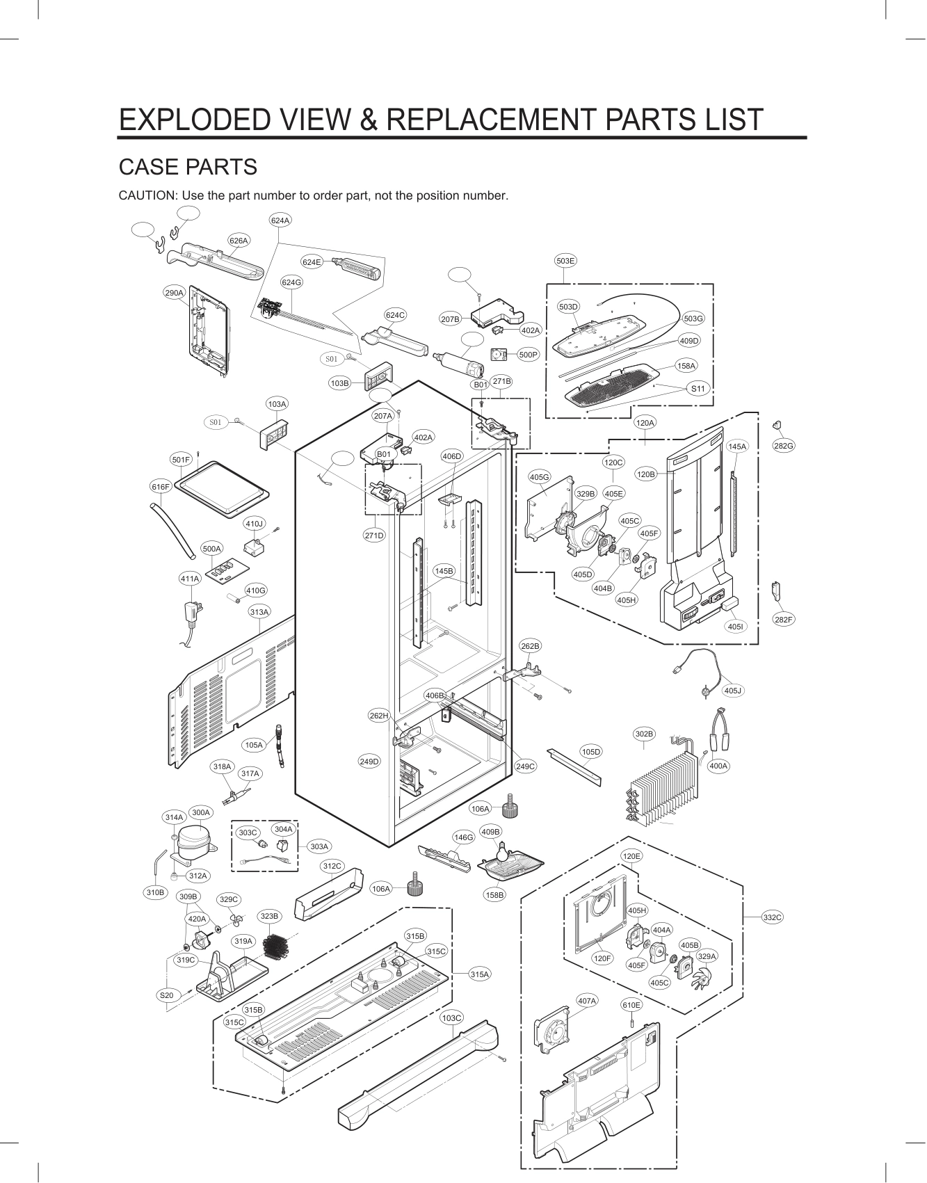 CASE PARTS