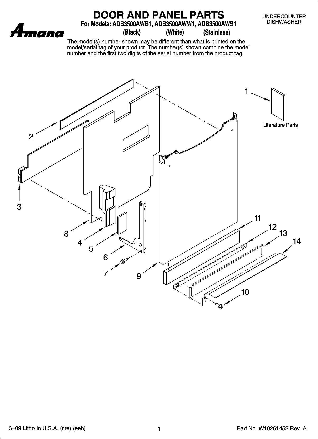 01 - DOOR AND PANEL PARTS