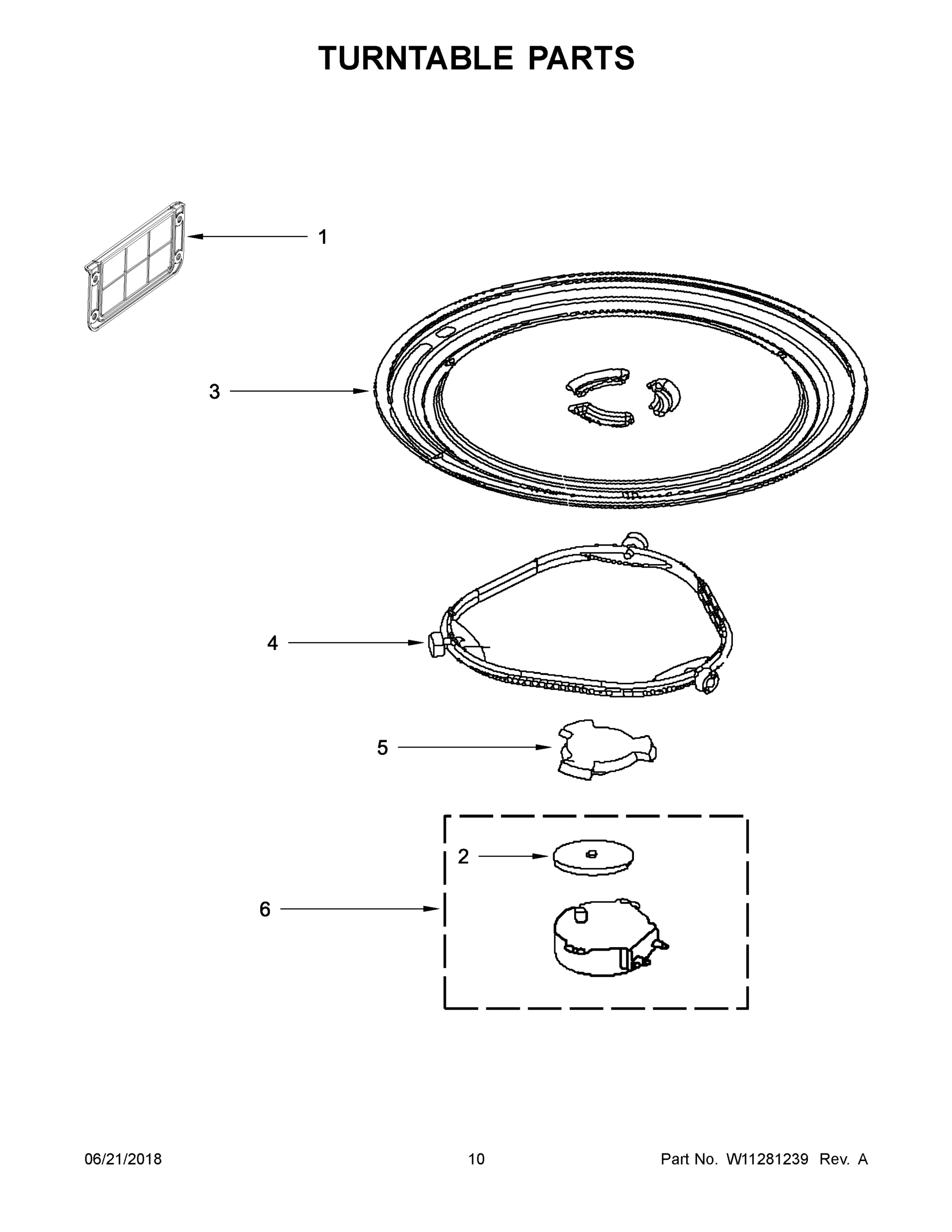 06 - TURNTABLE PARTS