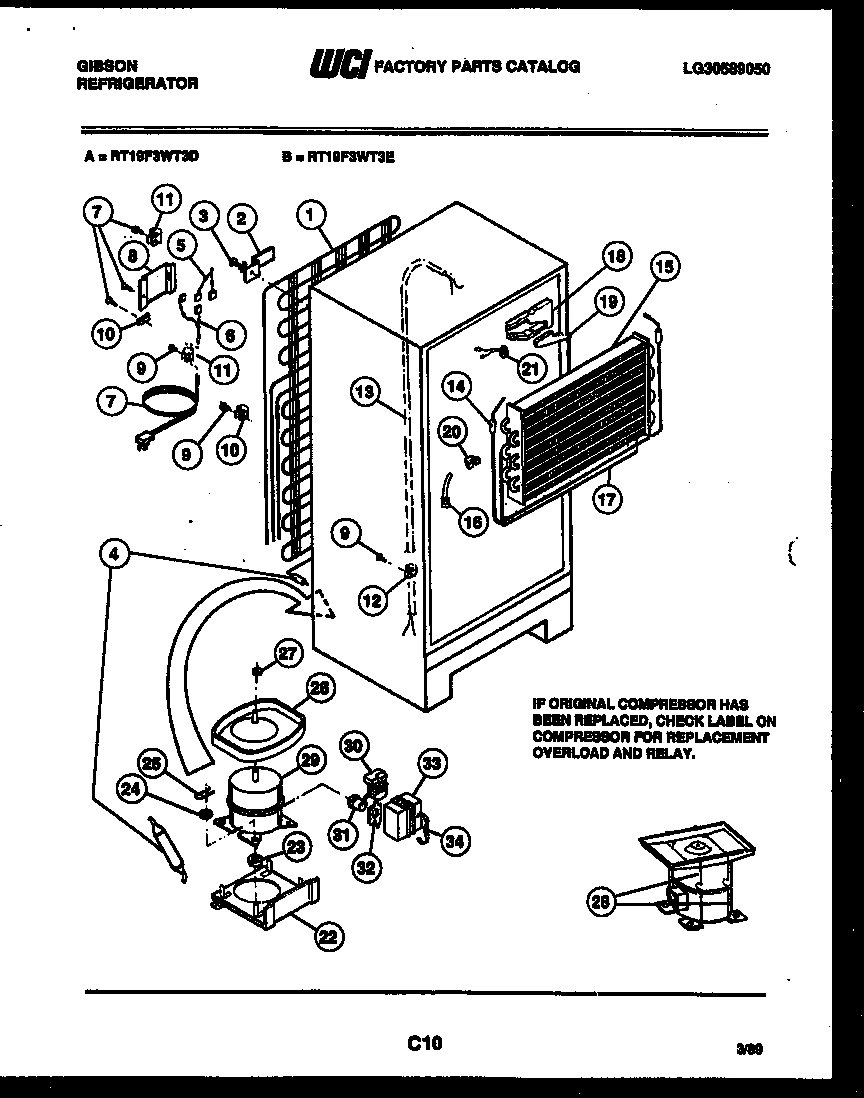 05 - SYSTEM AND AUTOMATIC DEFROST PARTS