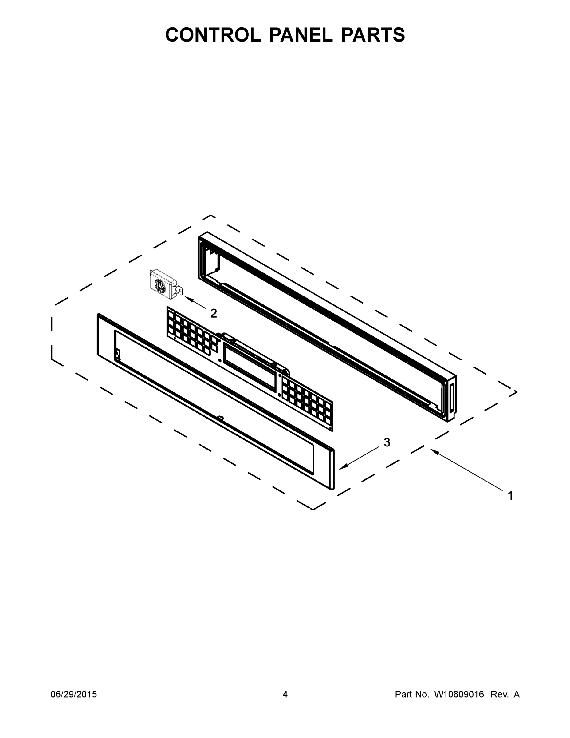 03 - CONTROL PANEL PARTS