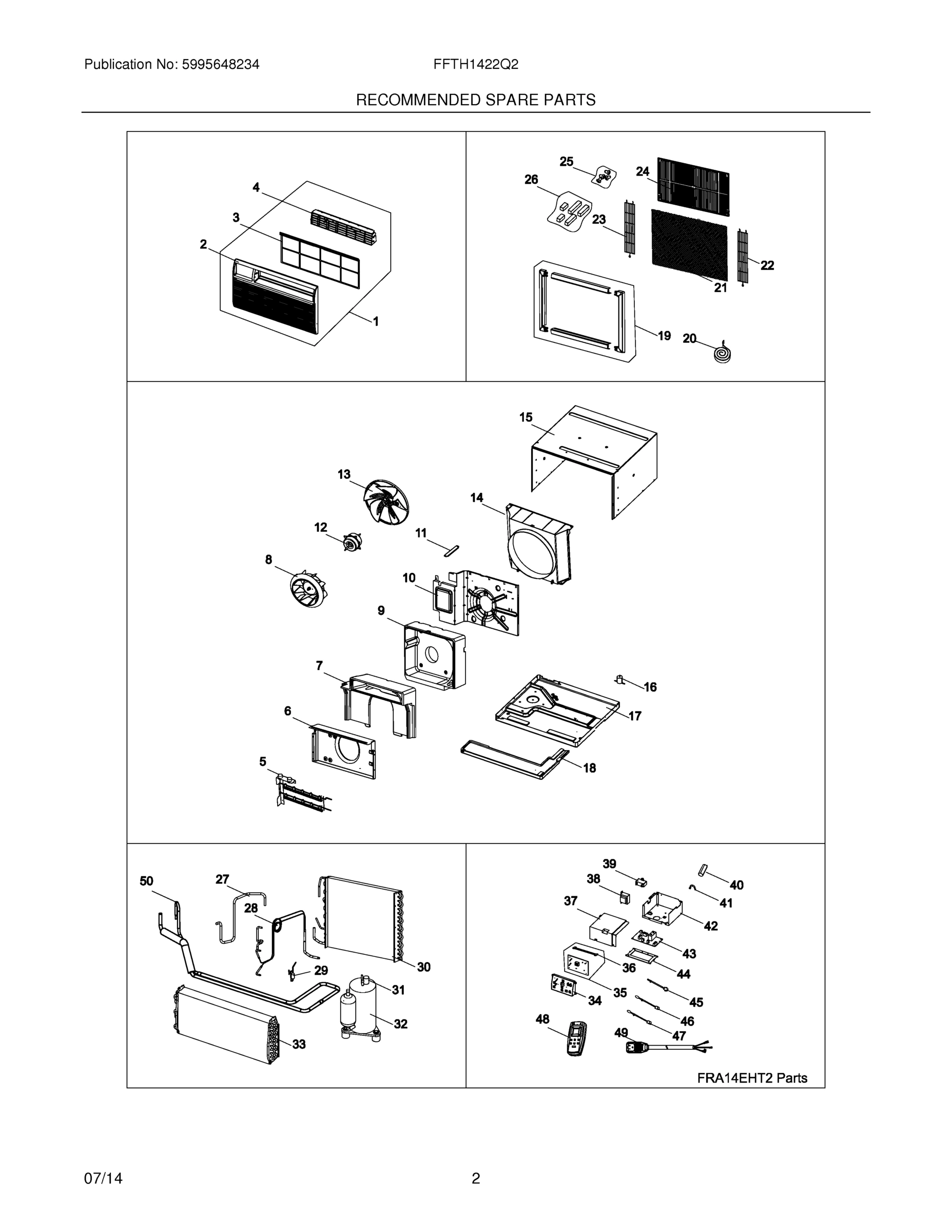 03 - RECOMMENDED SPARE PARTS