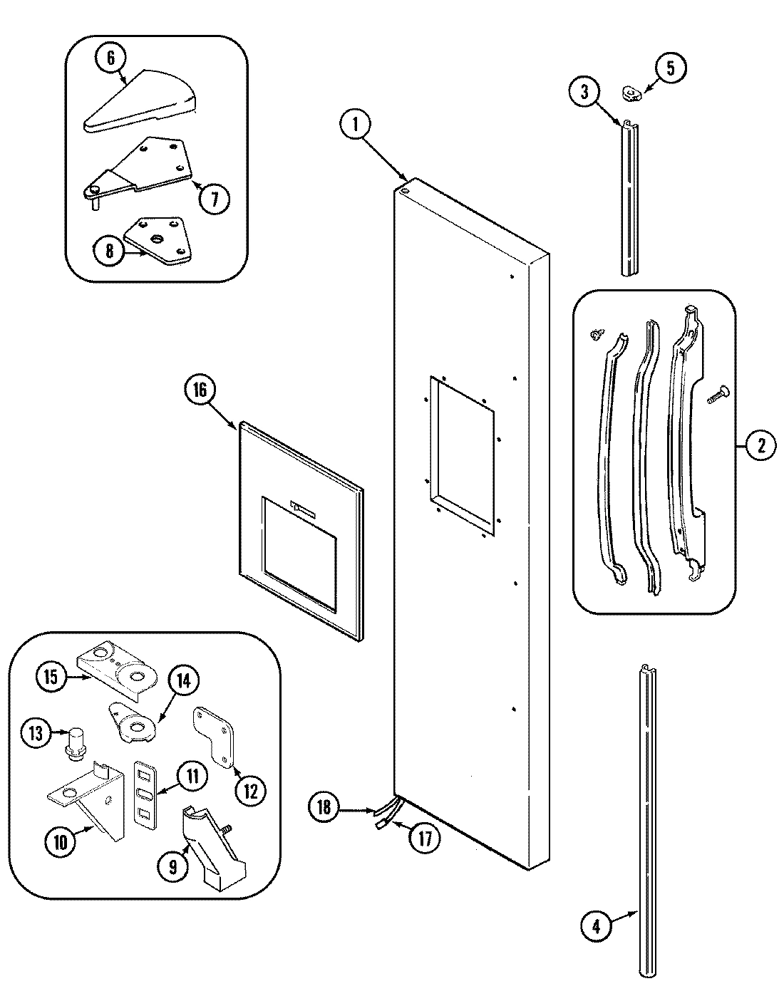 03 - FREEZER OUTER DOOR