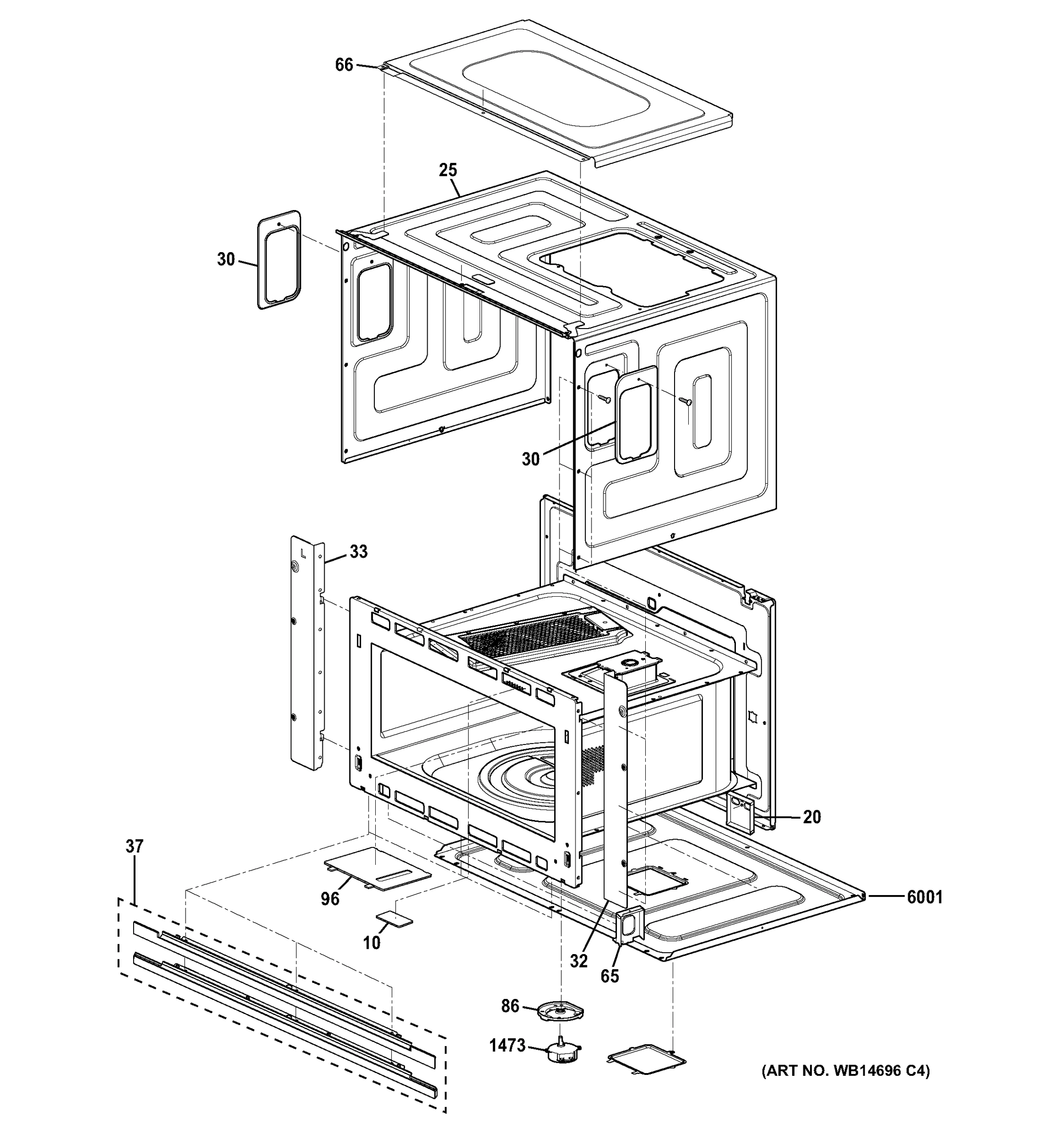 OVEN CAVITY PARTS