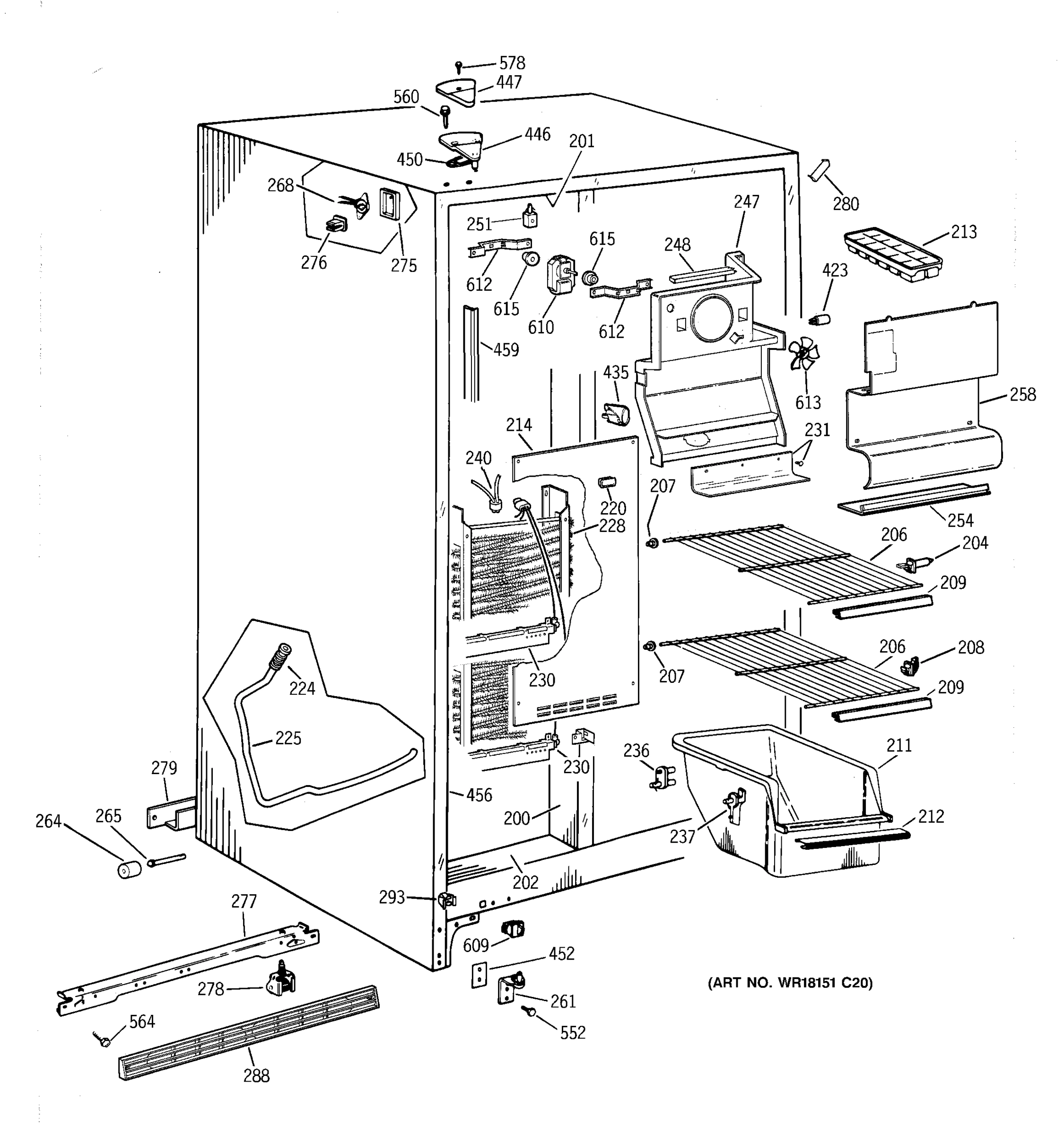 FREEZER SECTION