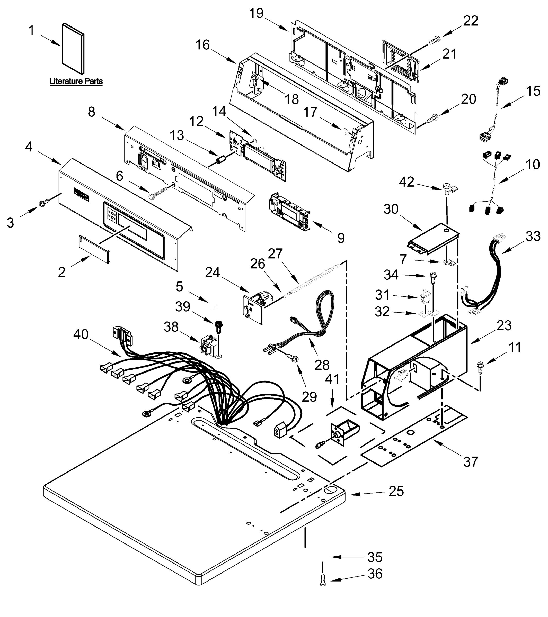 TOP AND CONSOLE PARTS