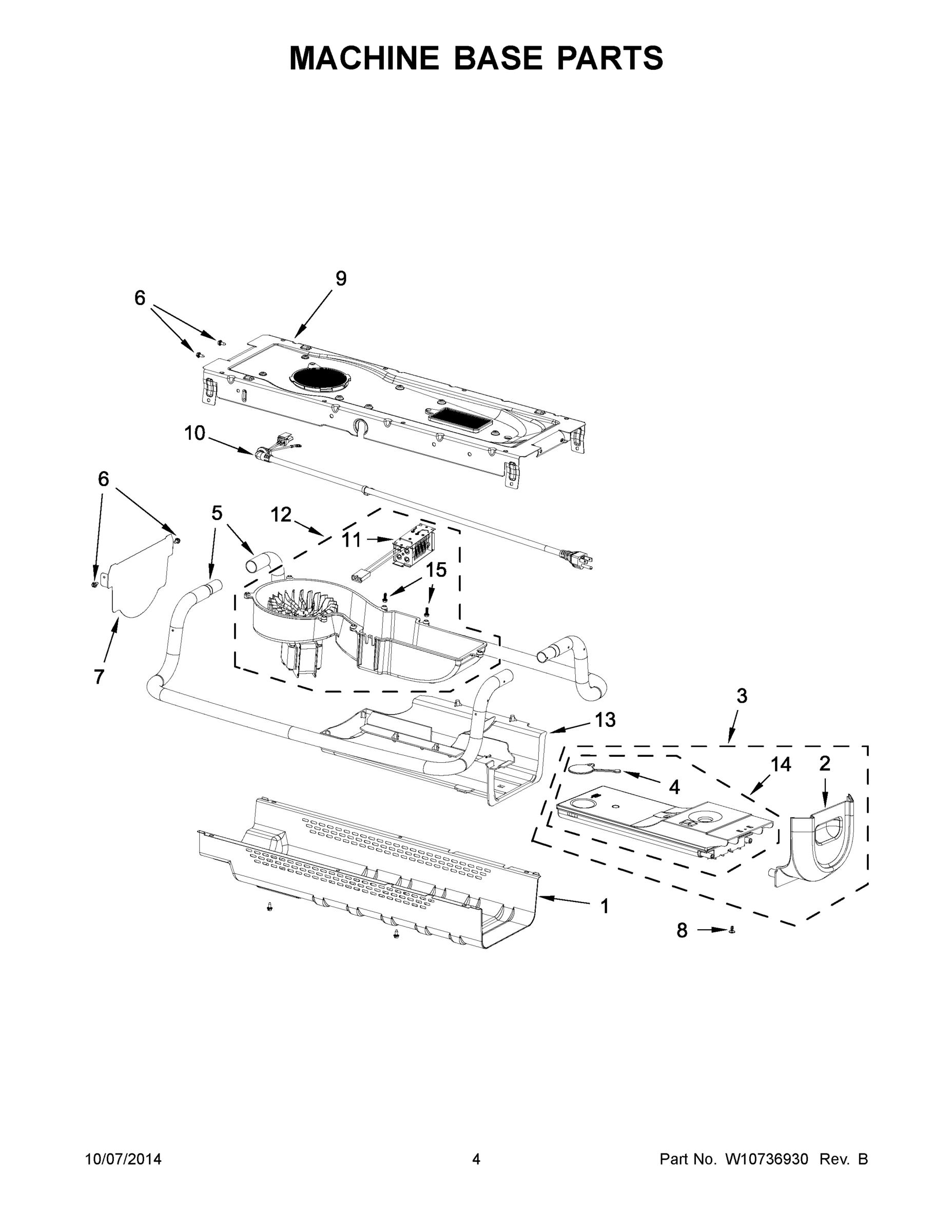 03 - MACHINE BASE PARTS