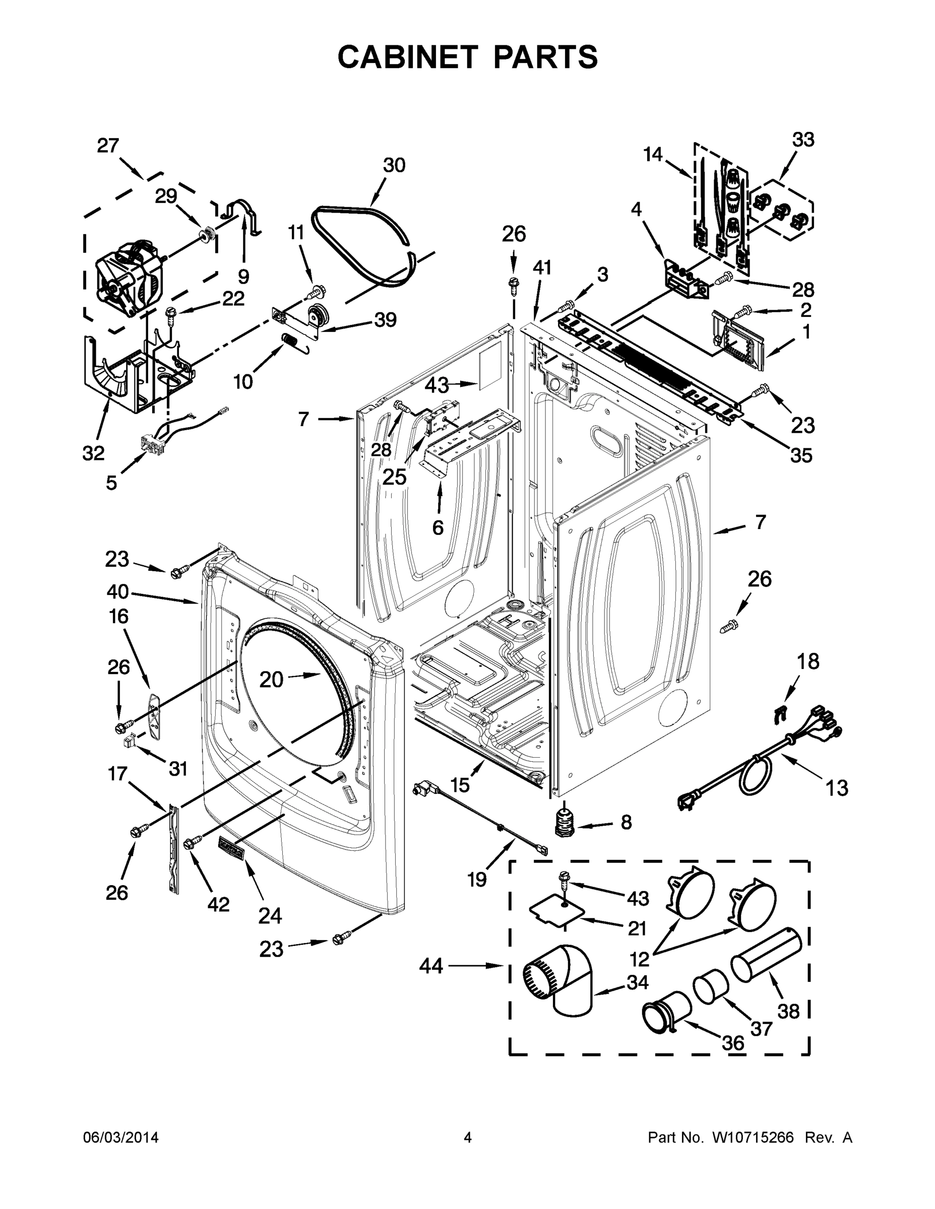 03 - CABINET PARTS