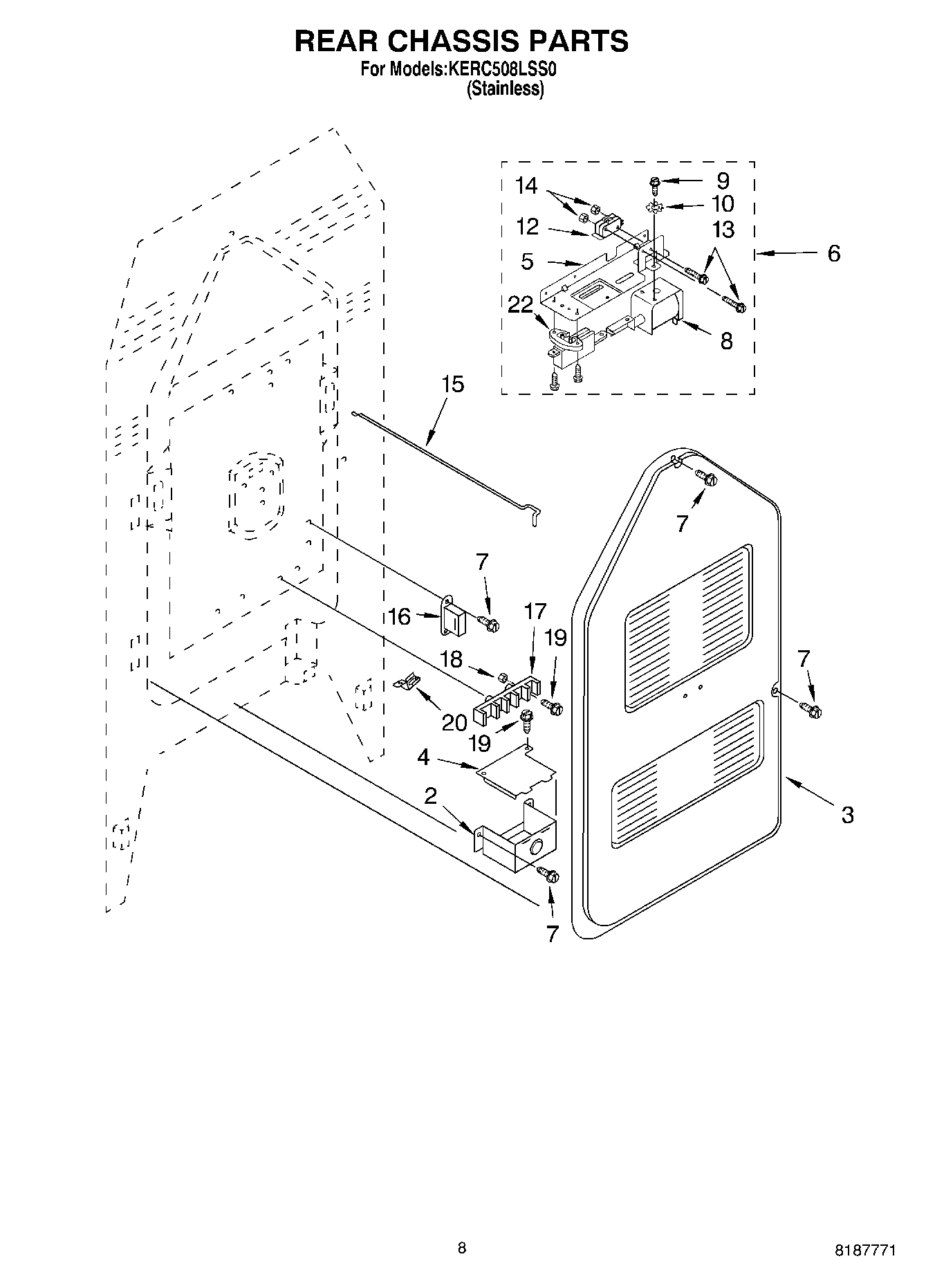 06 - REAR CHASSIS PARTS