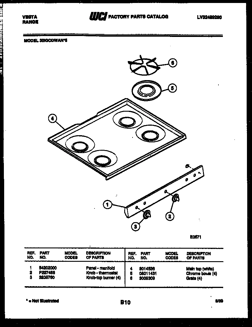 03 - COOKTOP PARTS