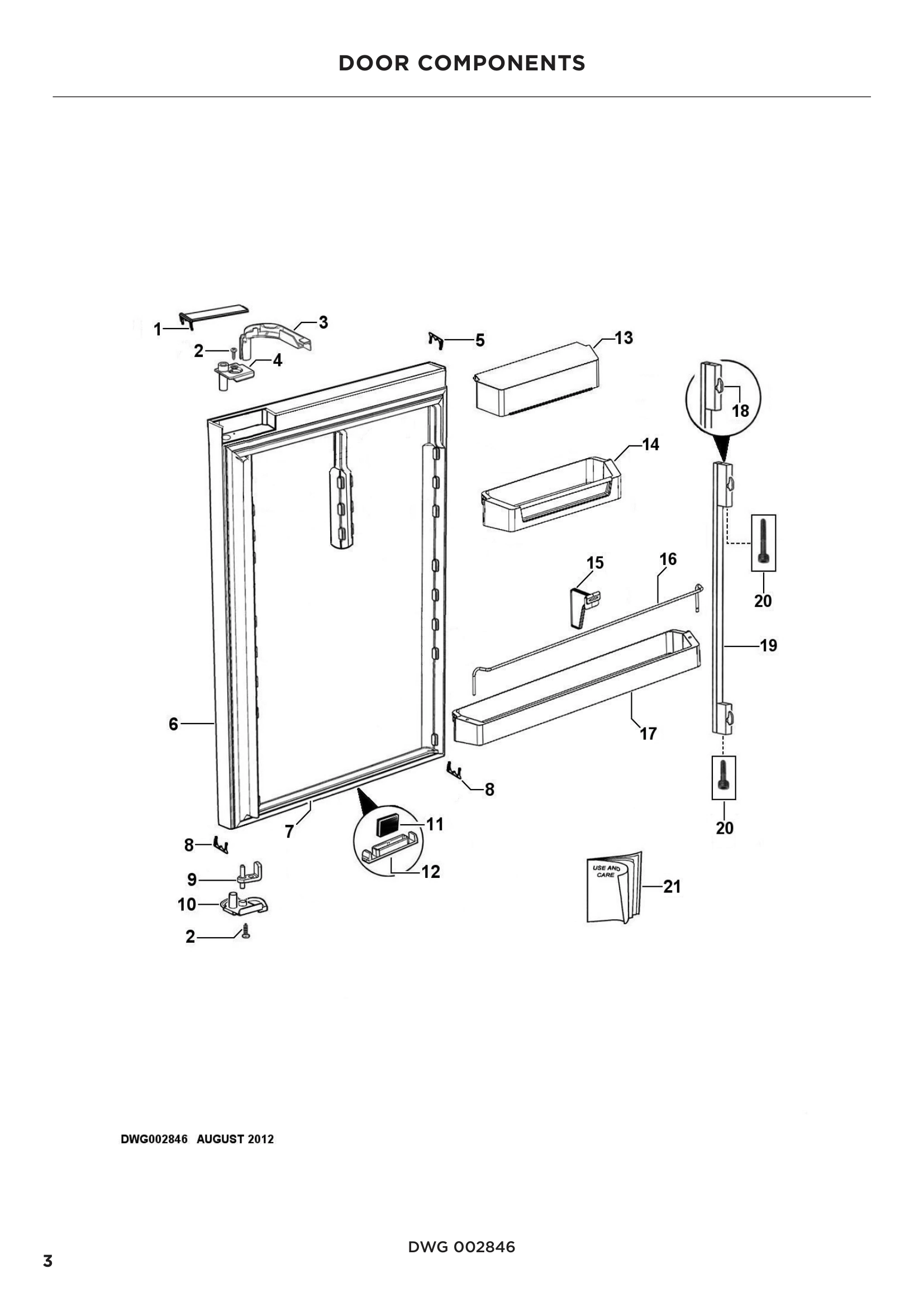 DOOR COMPONENTS