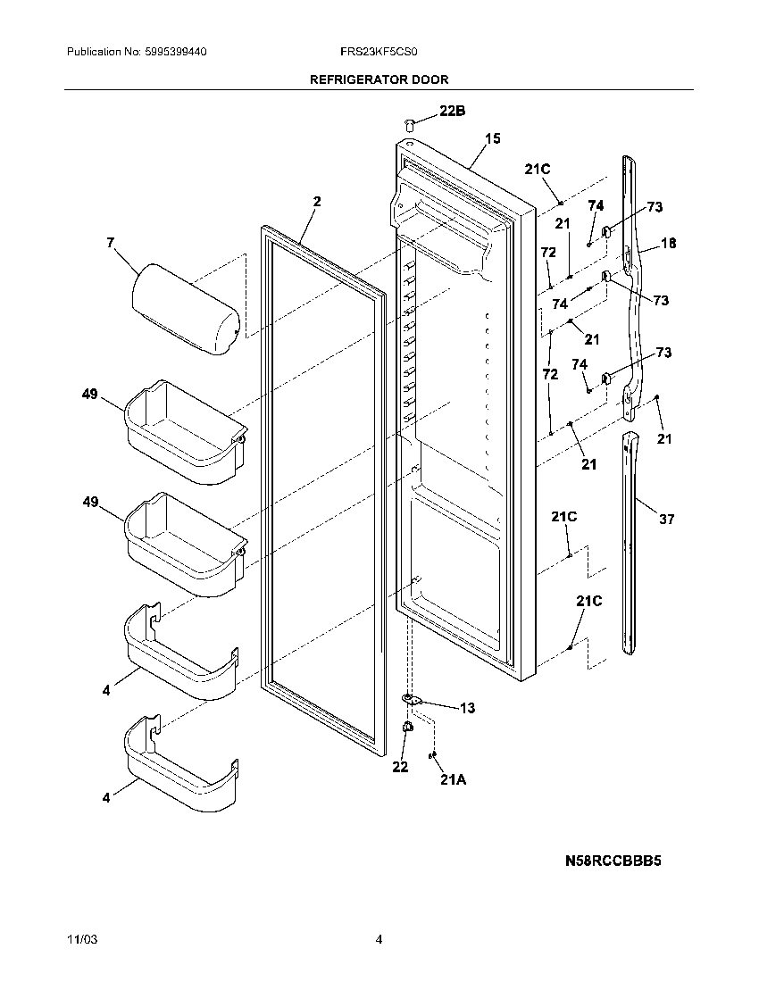 05 - REFRIGERATOR DOOR
