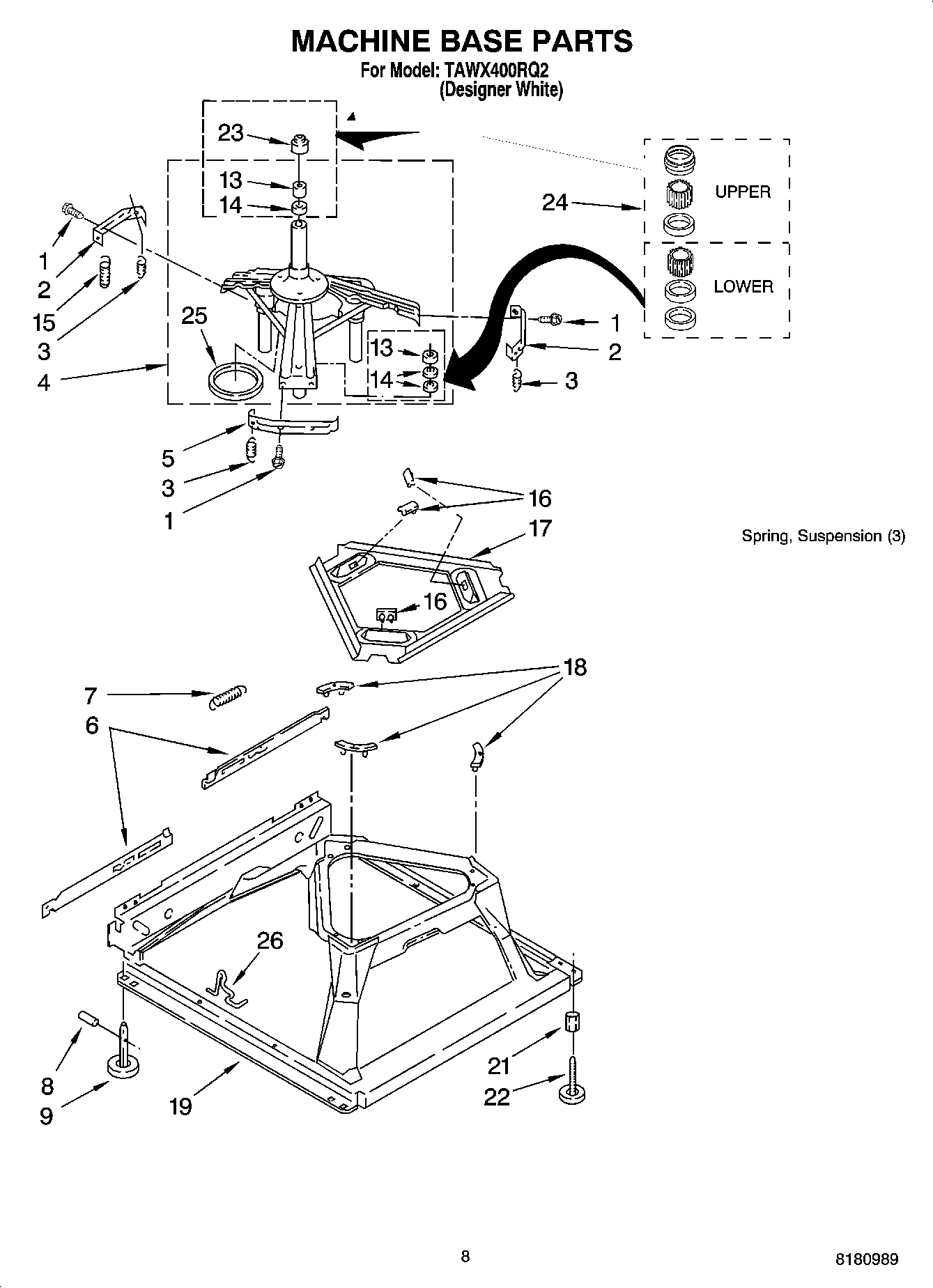 05 - MACHINE BASE PARTS