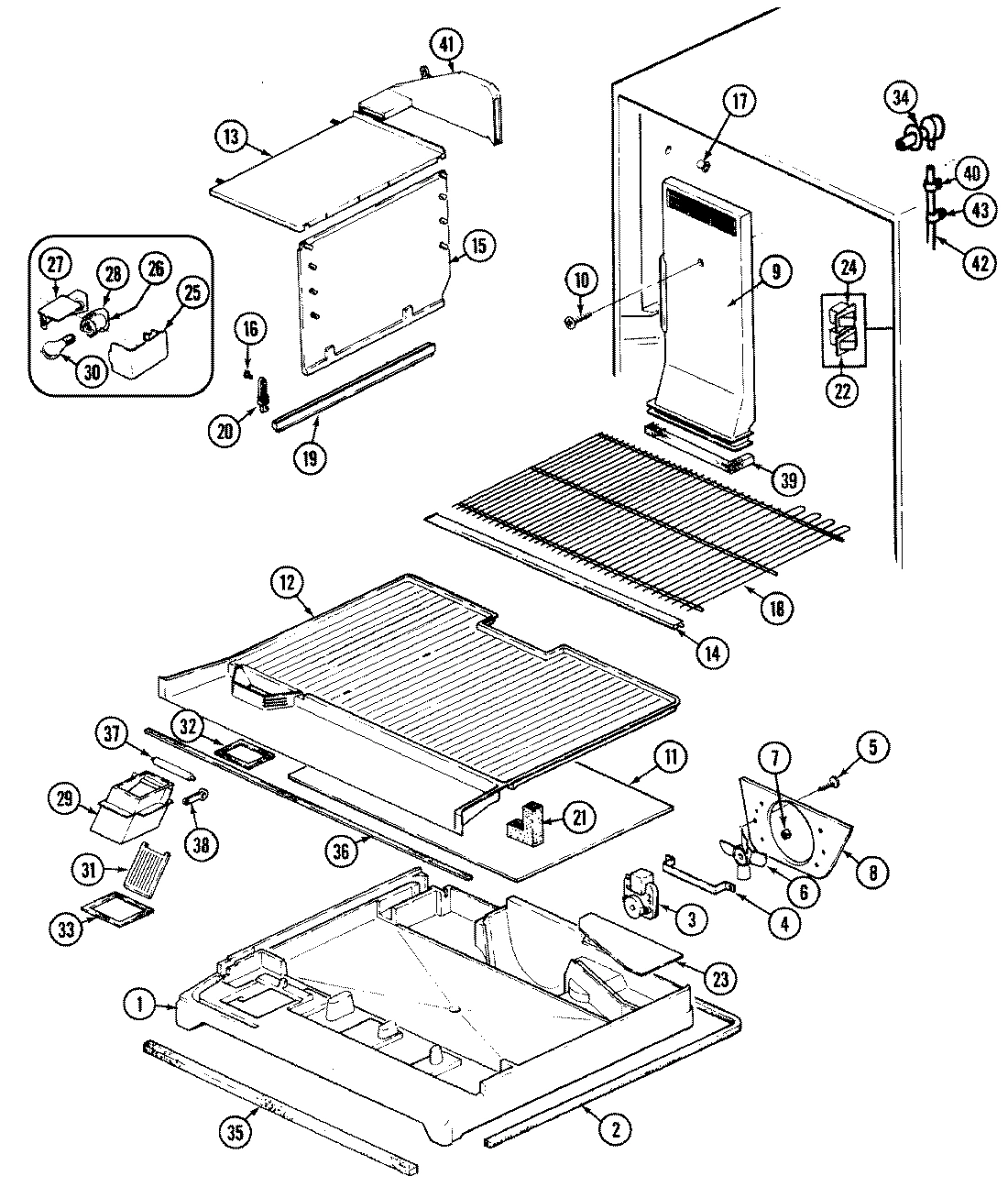01 - FREEZER COMPARTMENT