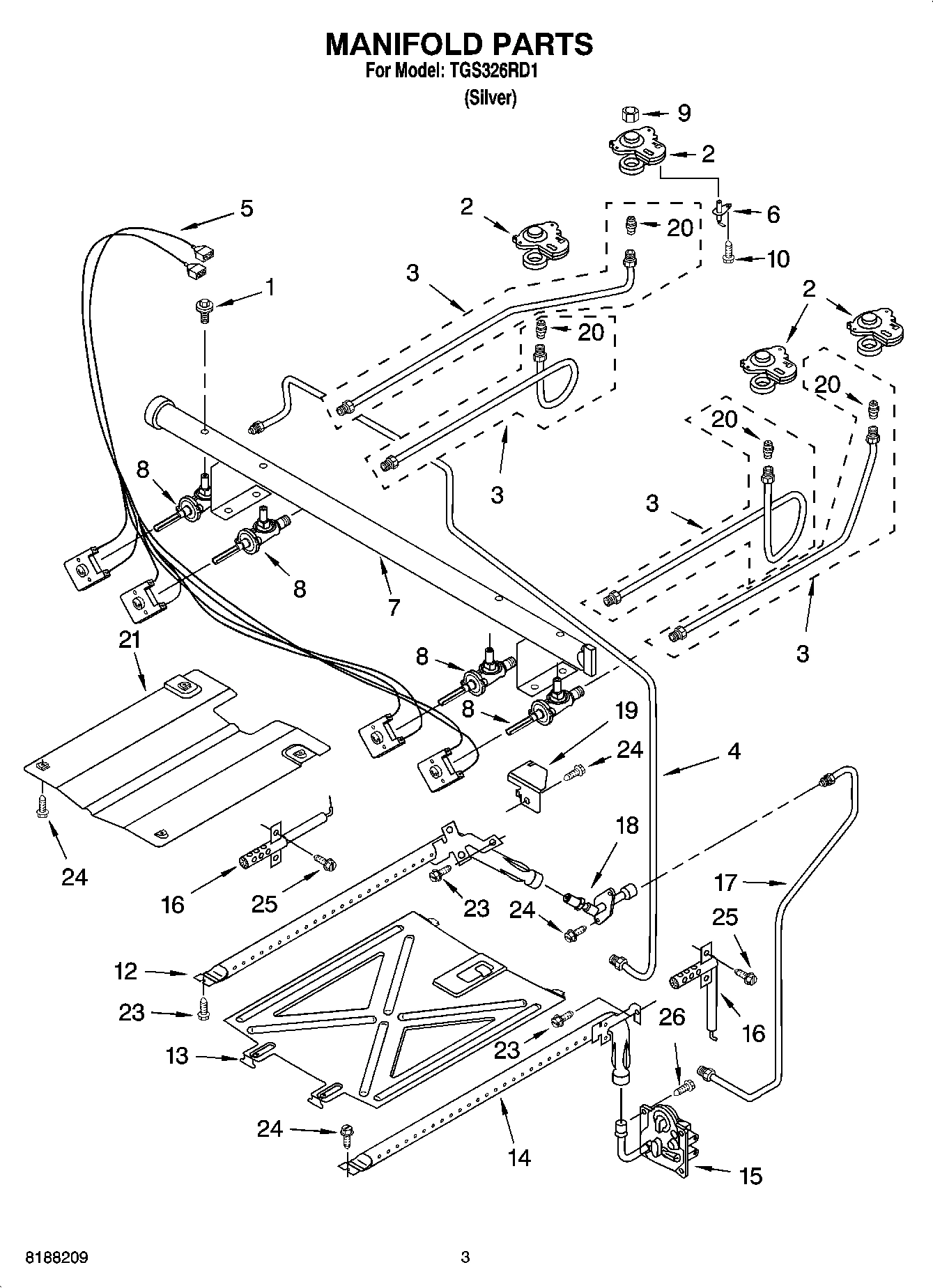 03 - MANIFOLD PARTS