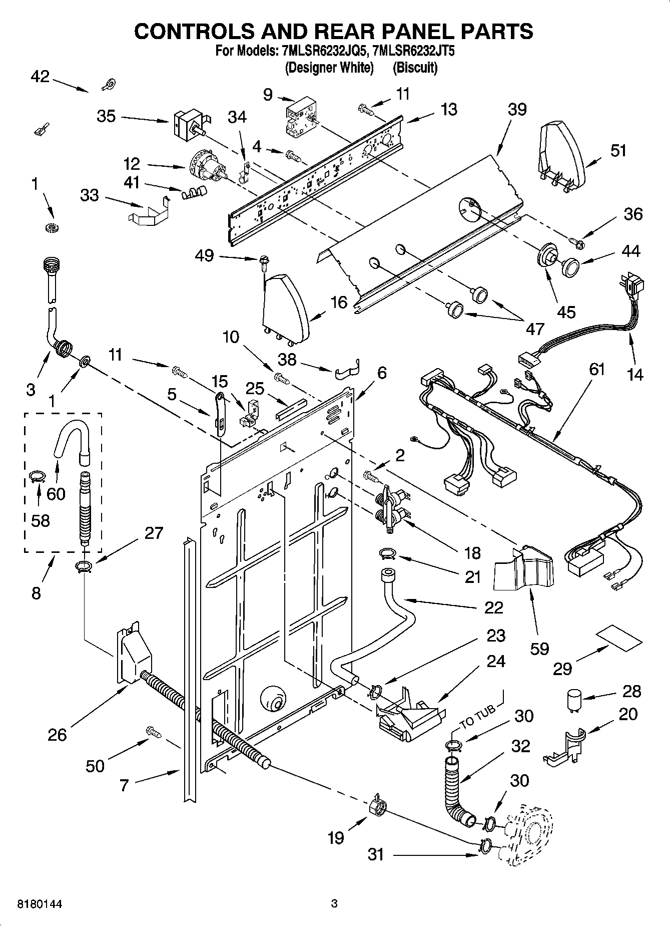 02 - CONTROLS AND REAR PANEL PARTS
