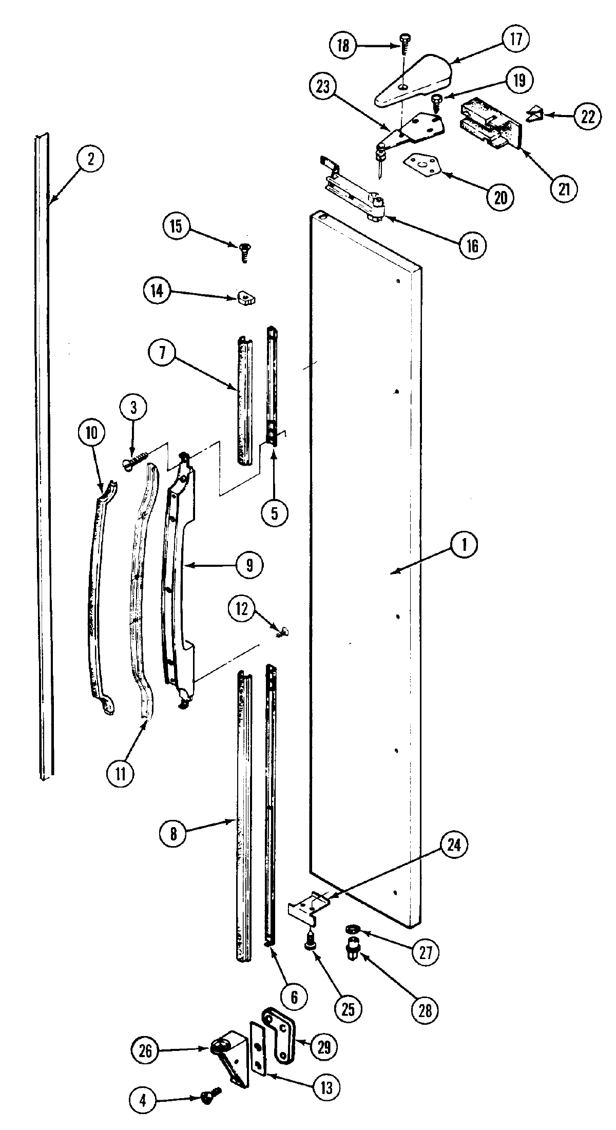 03 - FREEZER OUTER DOOR