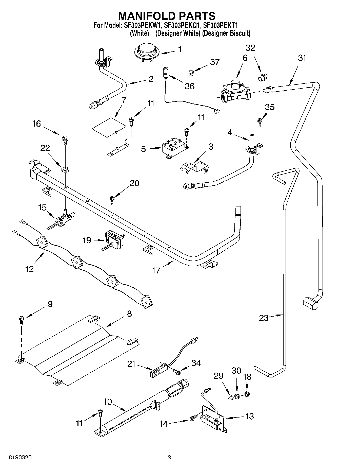 03 - MANIFOLD PARTS