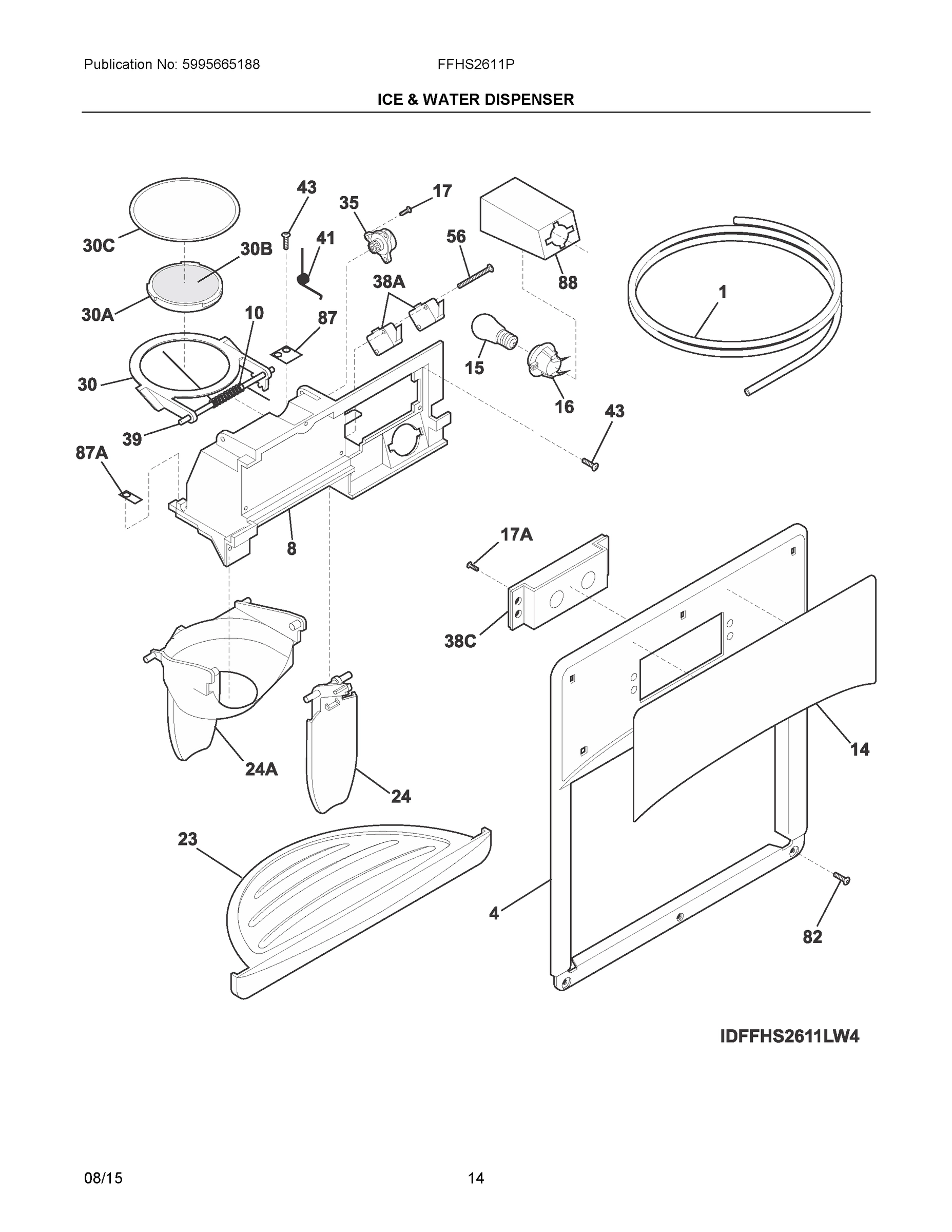 08 - ICE & WATER DISPENSER