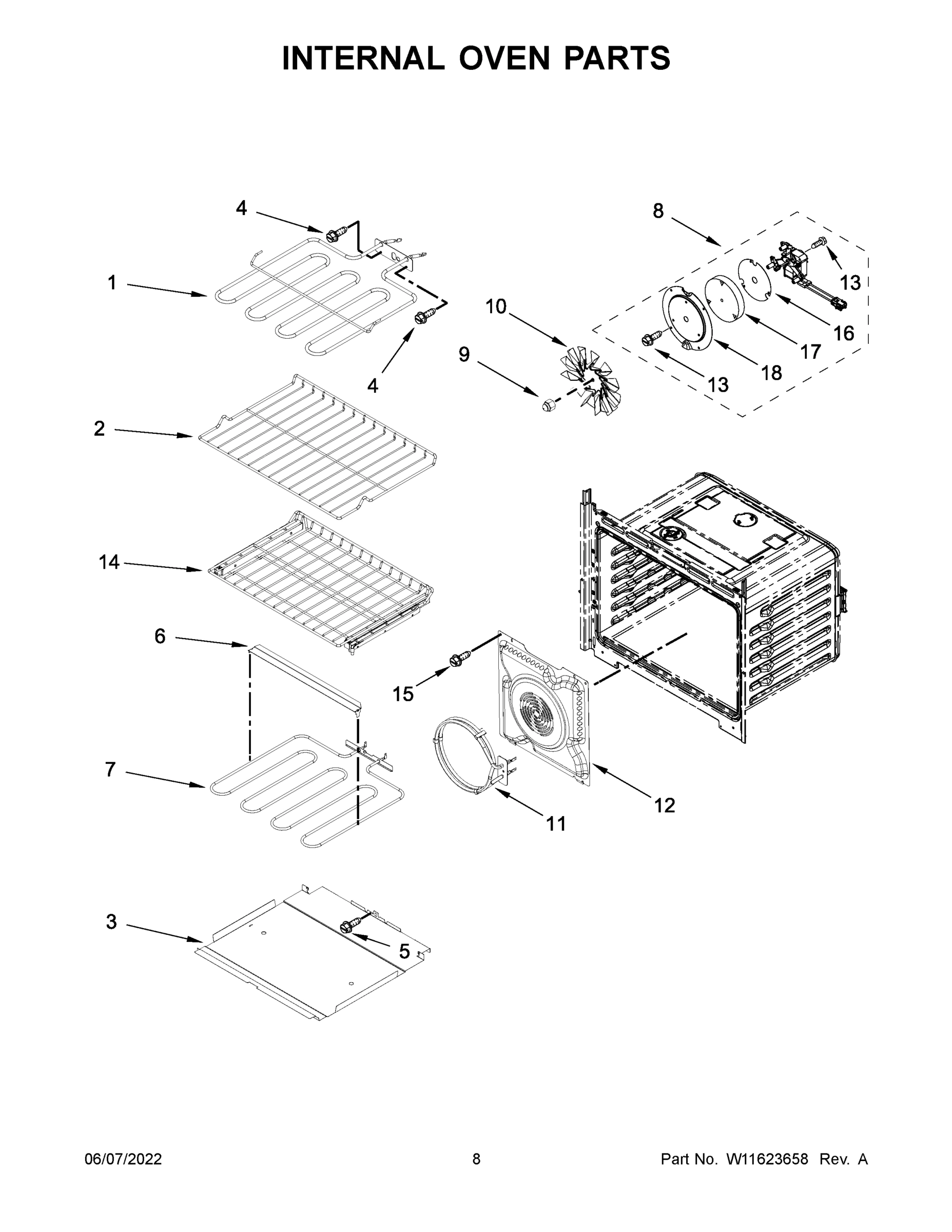 05 - INTERNAL OVEN PARTS