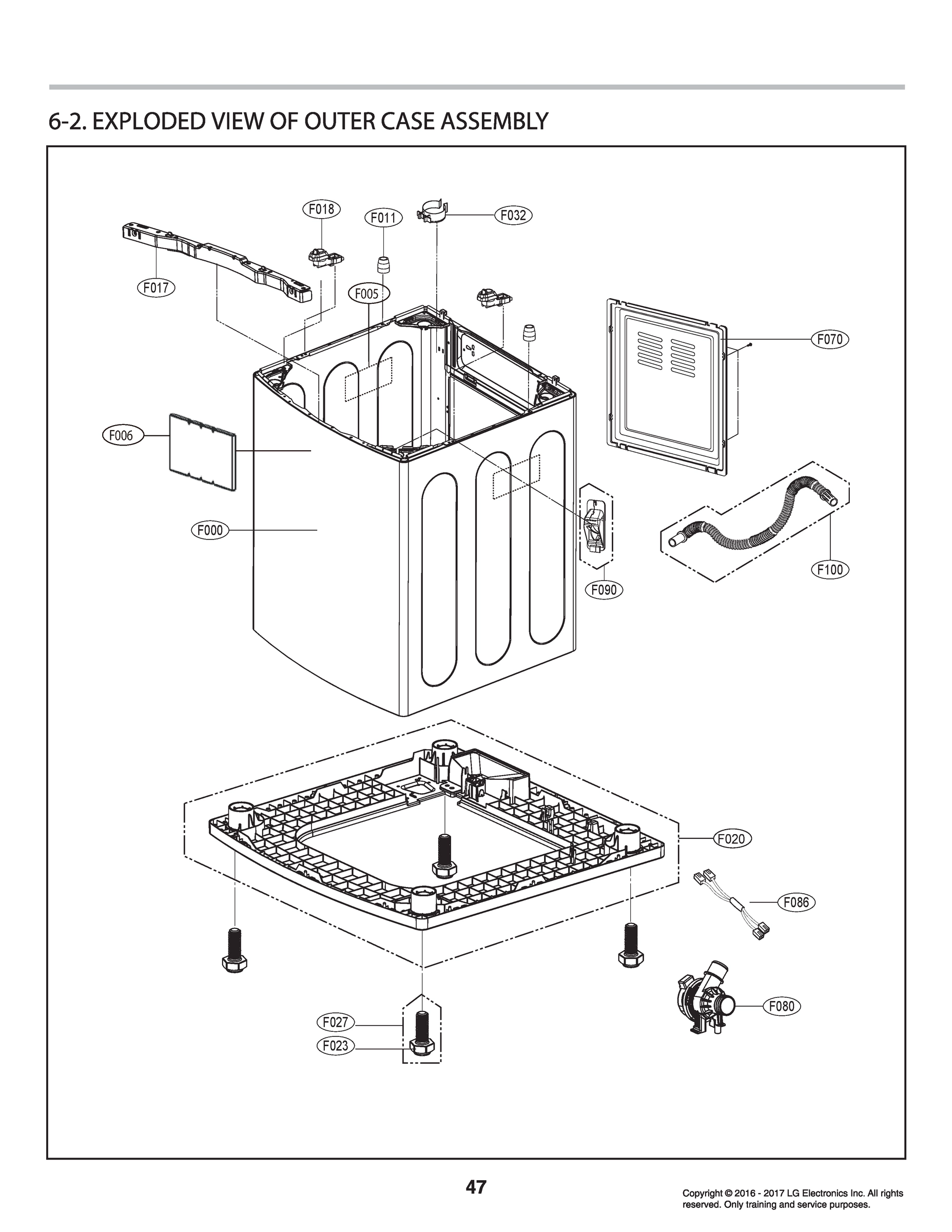 OUTER CASE ASSEMBLY