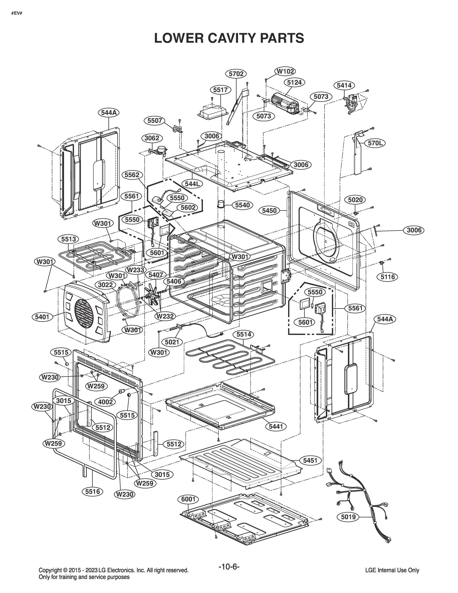 LOWER CAVITY PARTS