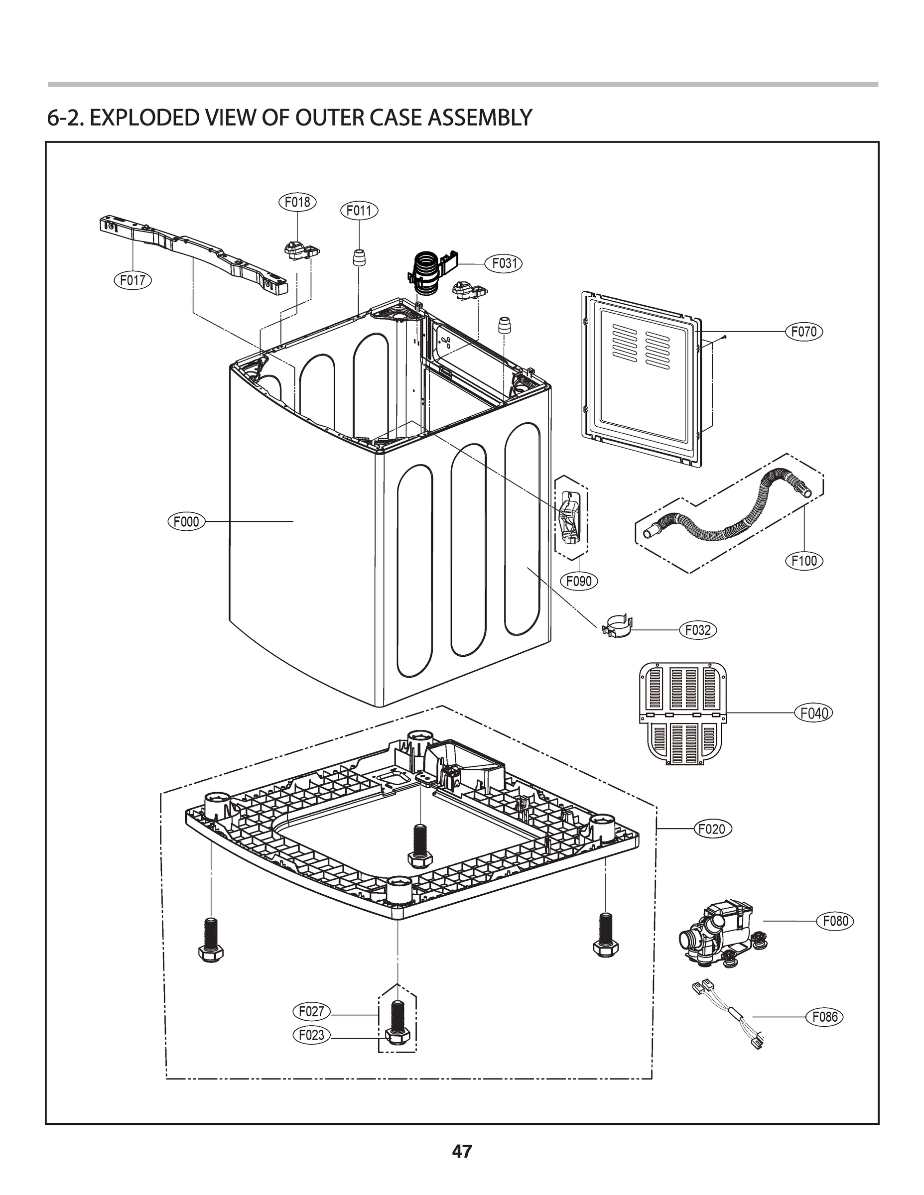 OUTER CASE ASSEMBLY