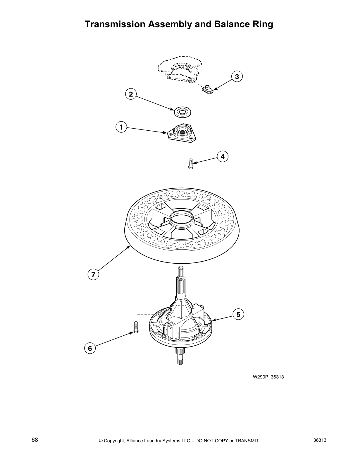 Transmission Assembly and Balance Ring