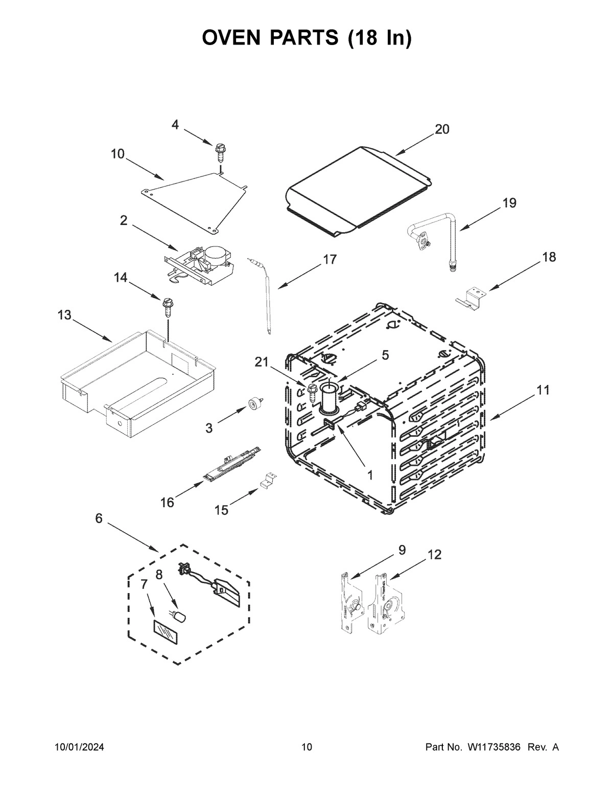06 - OVEN PARTS (18 IN)