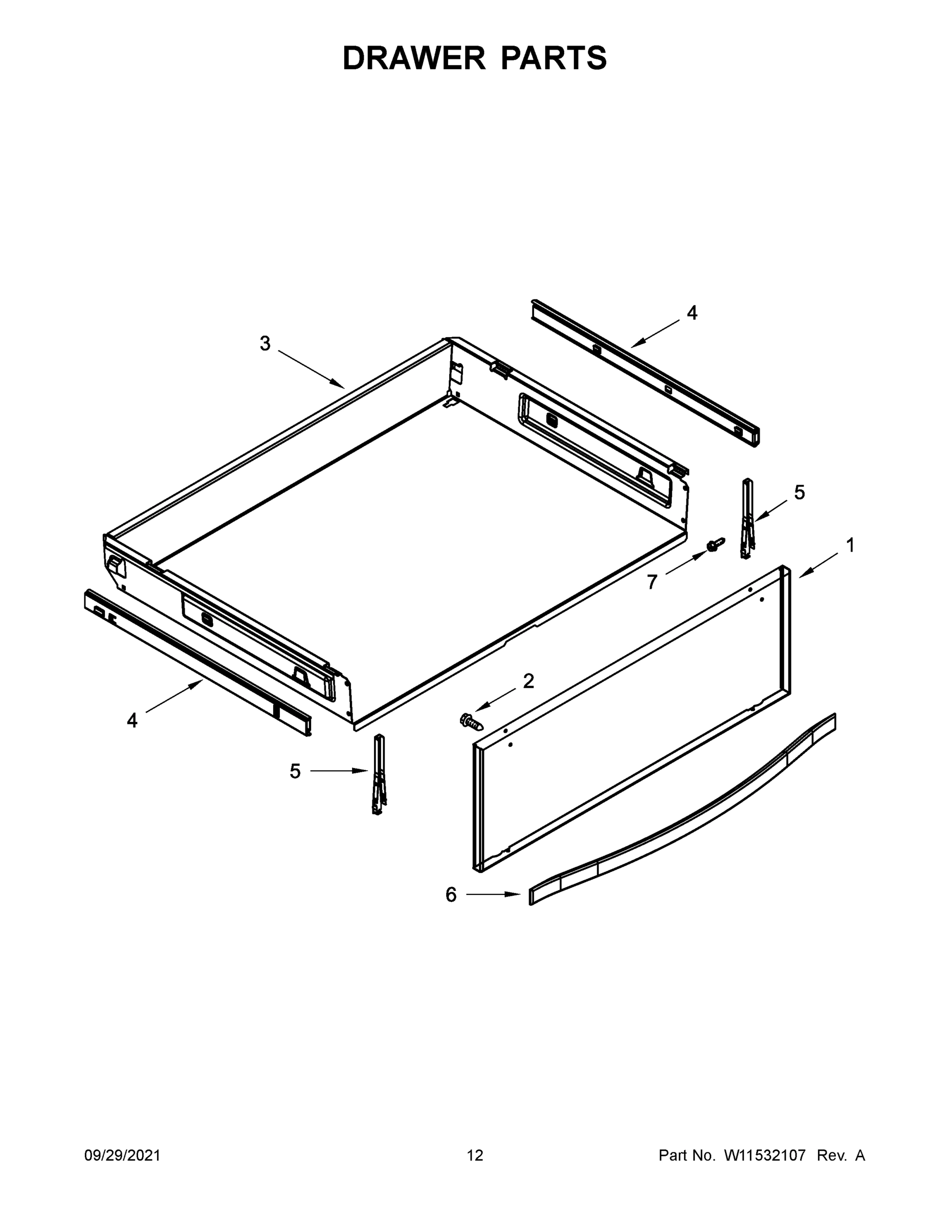 07 - DRAWER PARTS