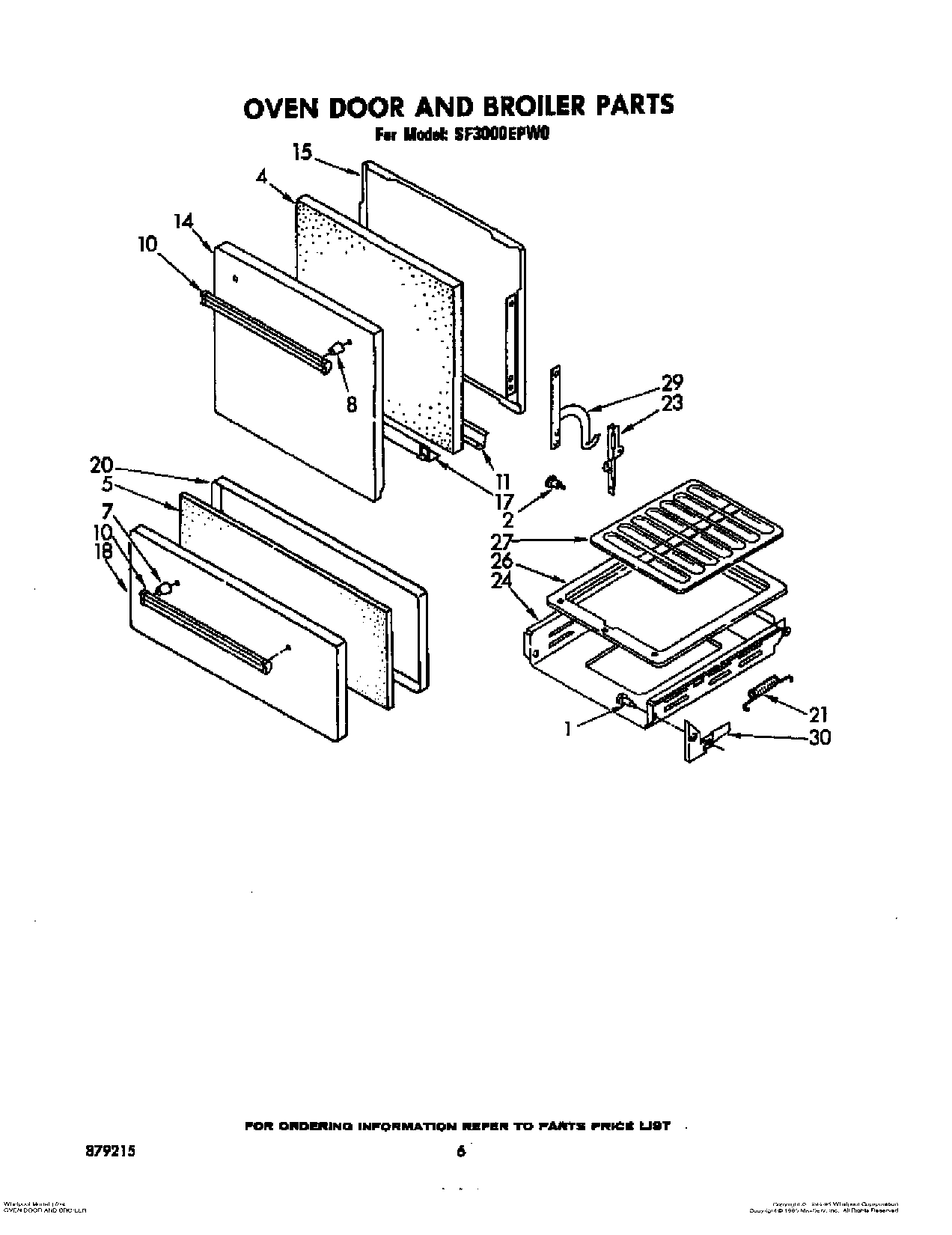 05 - OVEN DOOR AND BROILER
