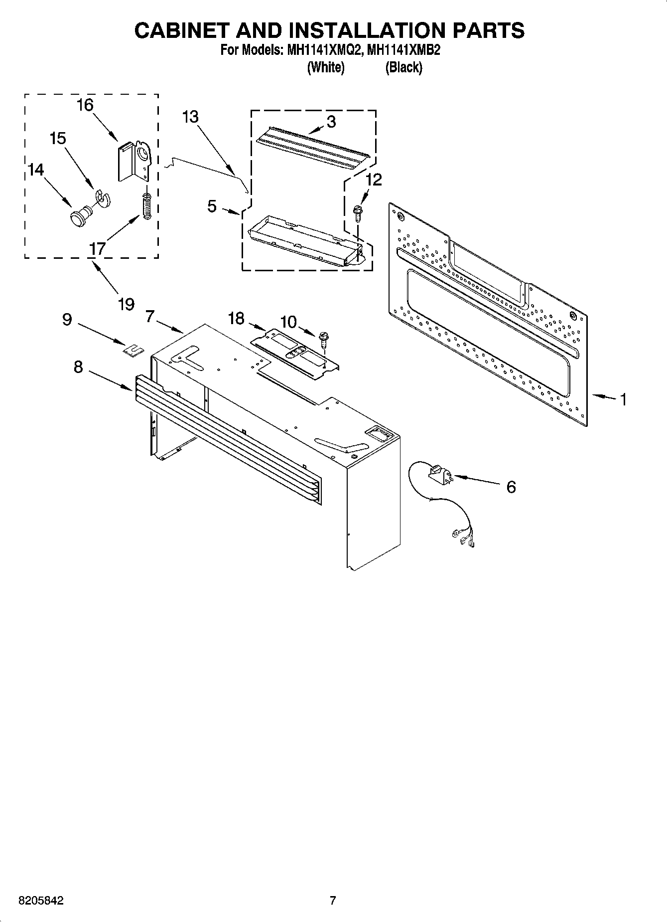 06 - CABINET AND INSTALLATION PARTS