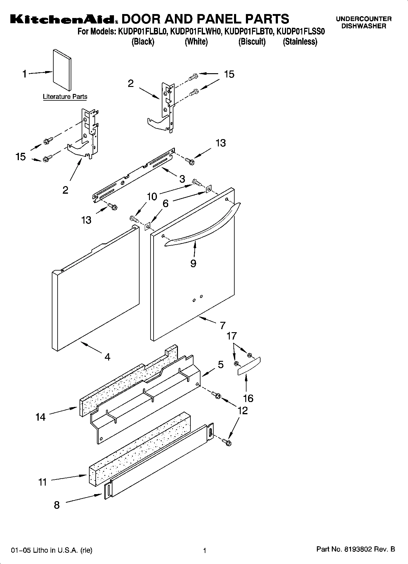 01 - DOOR AND PANEL PARTS