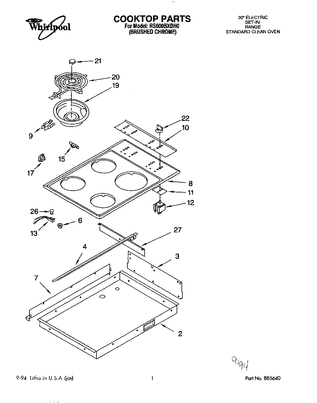 01 - COOKTOP, LITERATURE