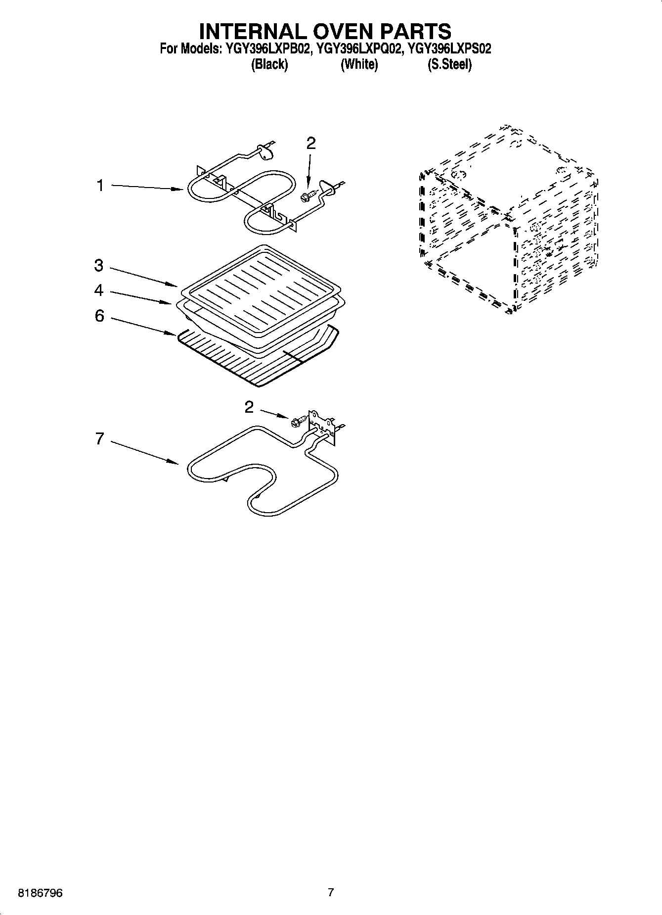 05 - INTERNAL OVEN PARTS