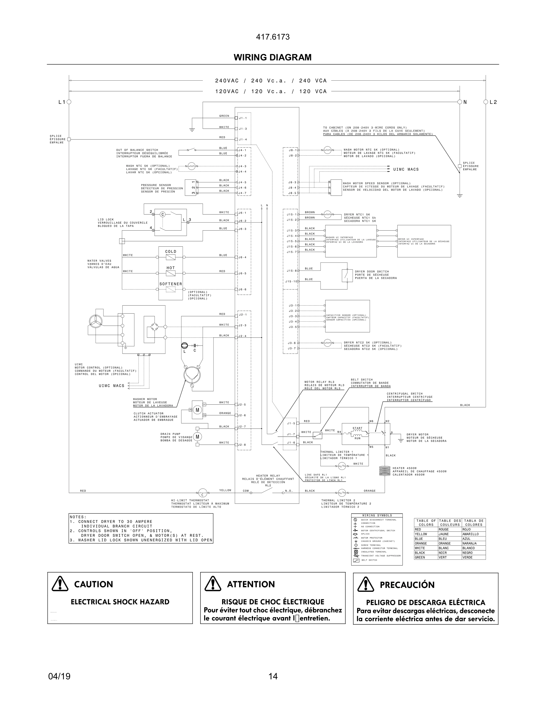 14 - WIRING DIAGRAM