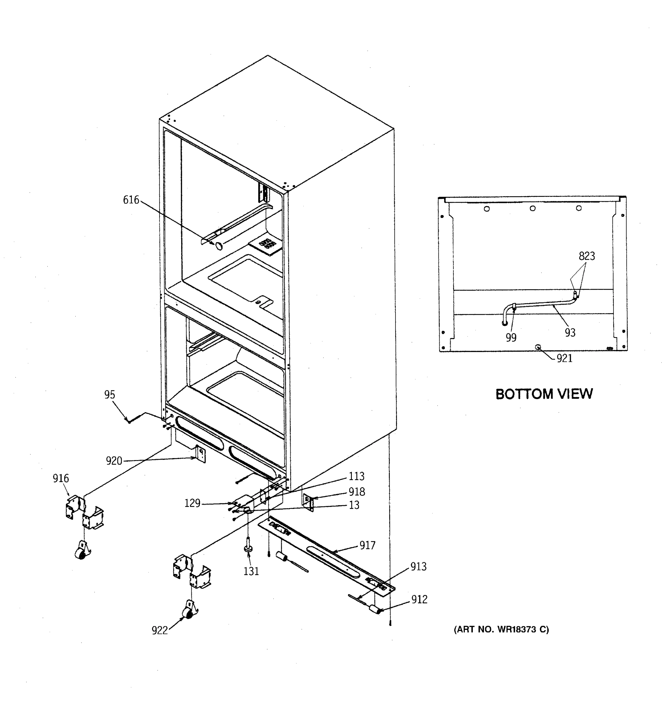 INSULATION & ROLLER ASSEMBLY