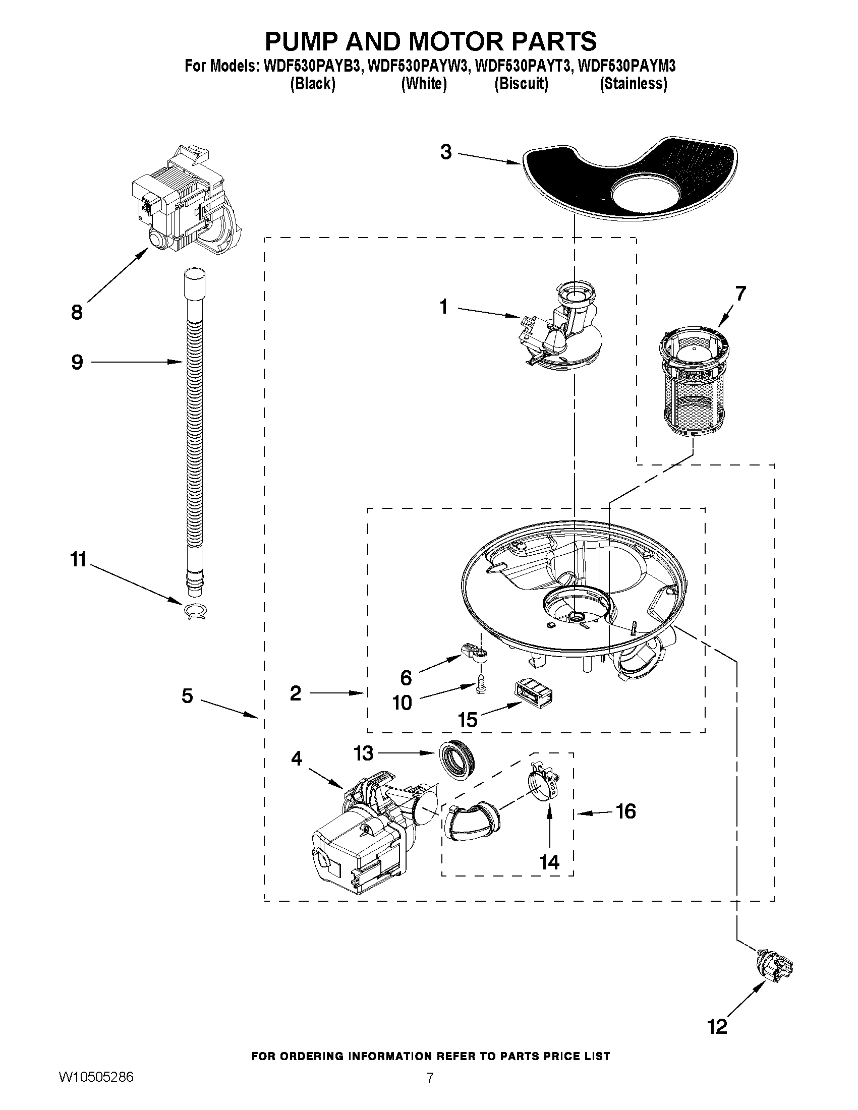 06 - PUMP AND MOTOR PARTS