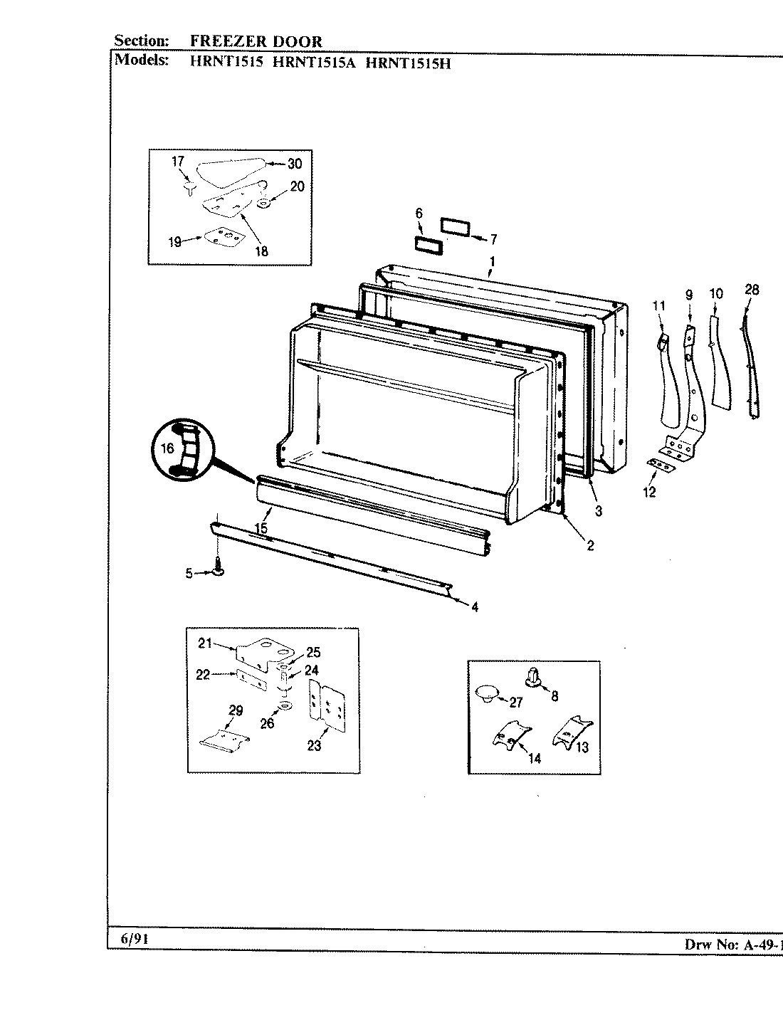 02 - FREEZER DOOR