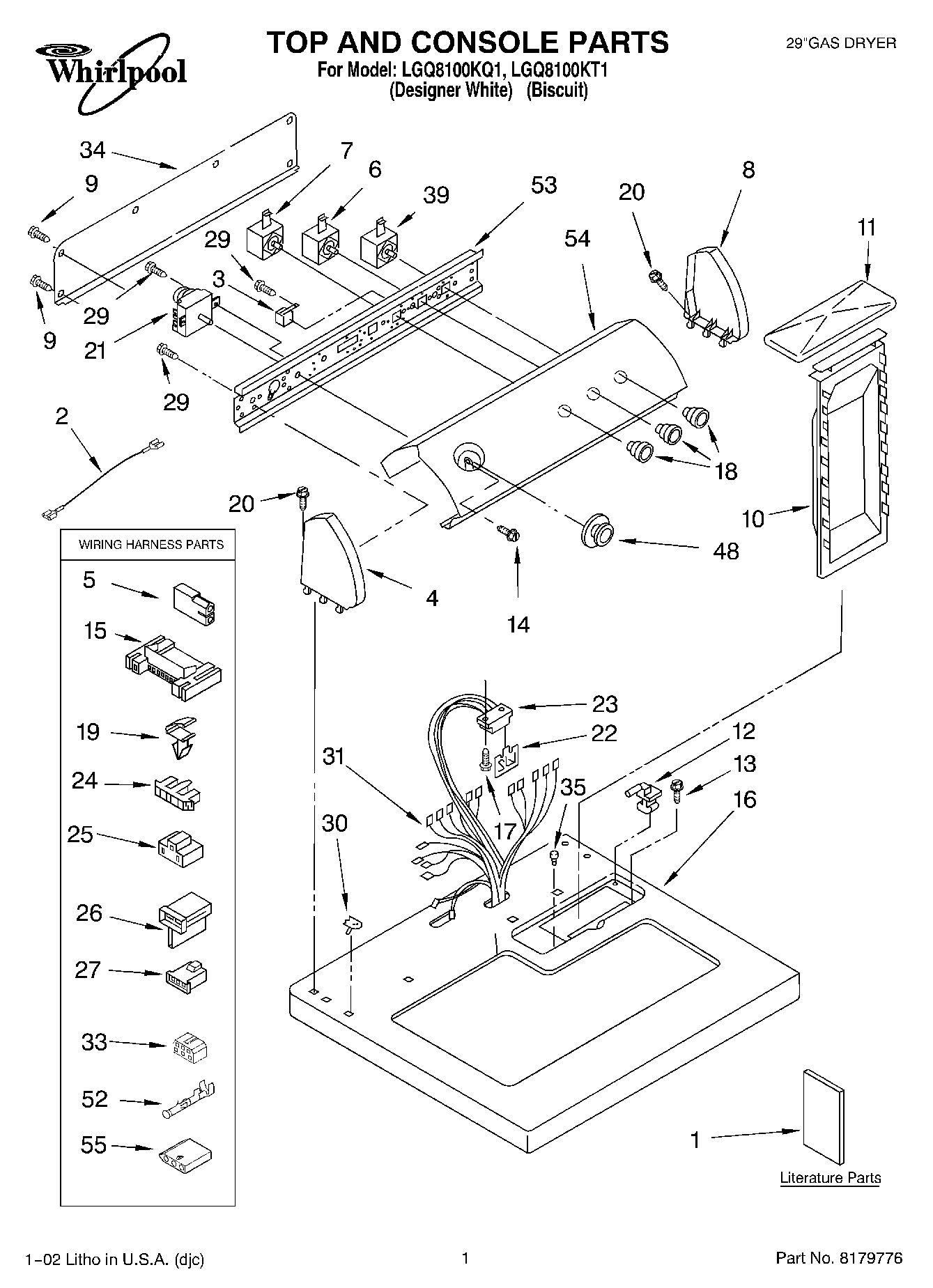 01 - TOP AND CONSOLE, LITERATURE