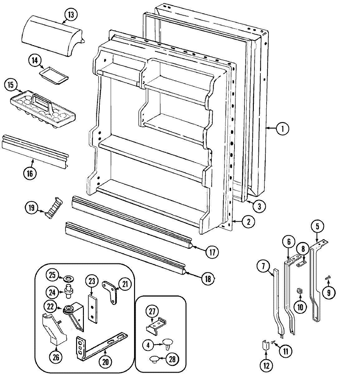 04 - FRESH FOOD DOOR