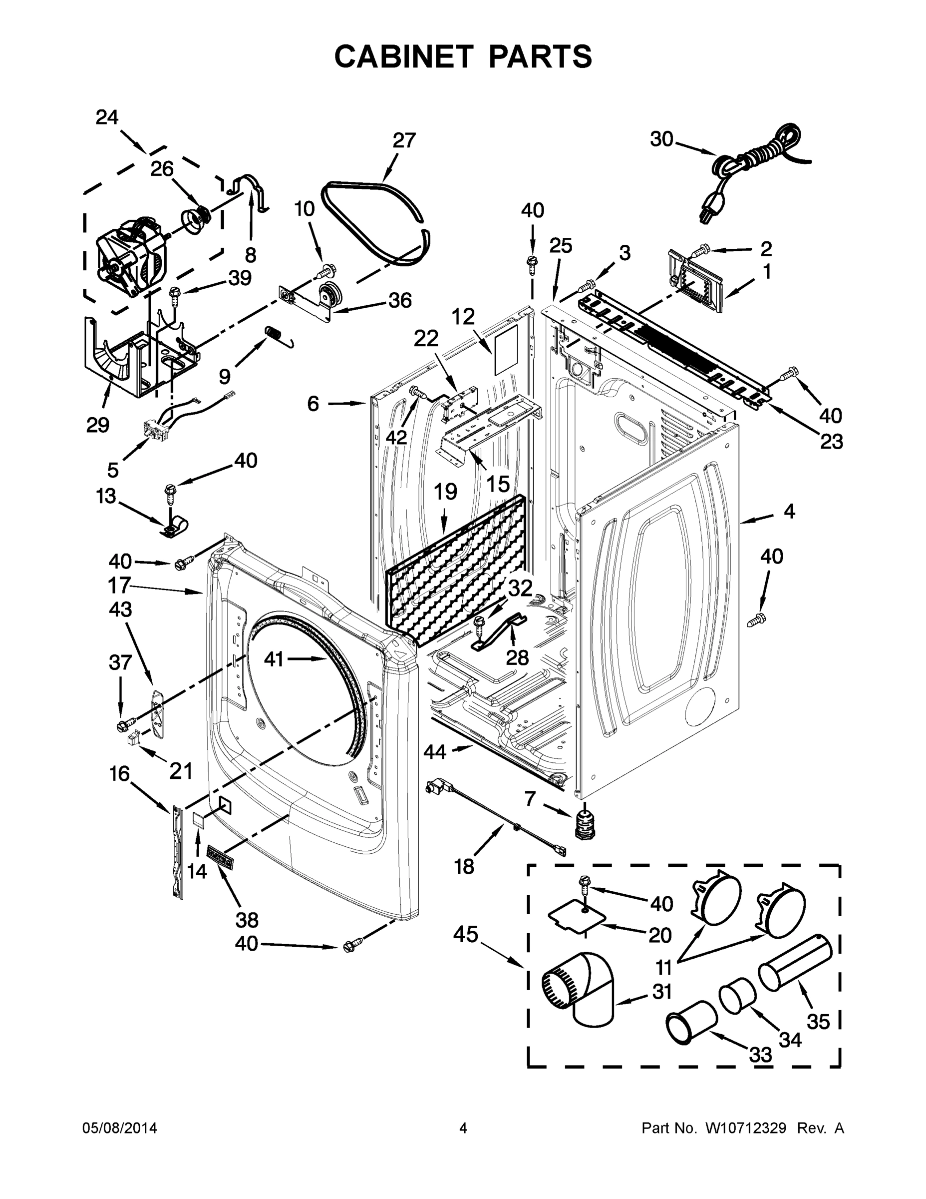 03 - CABINET PARTS