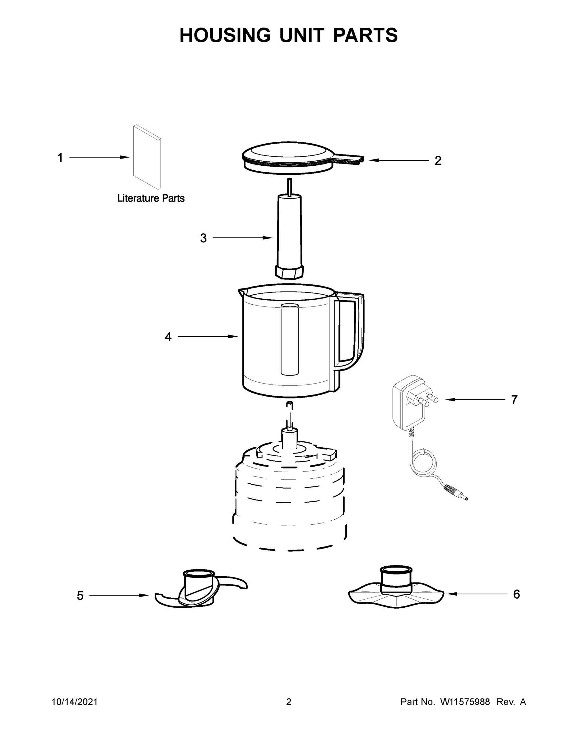 02 - HOUSING UNIT PARTS