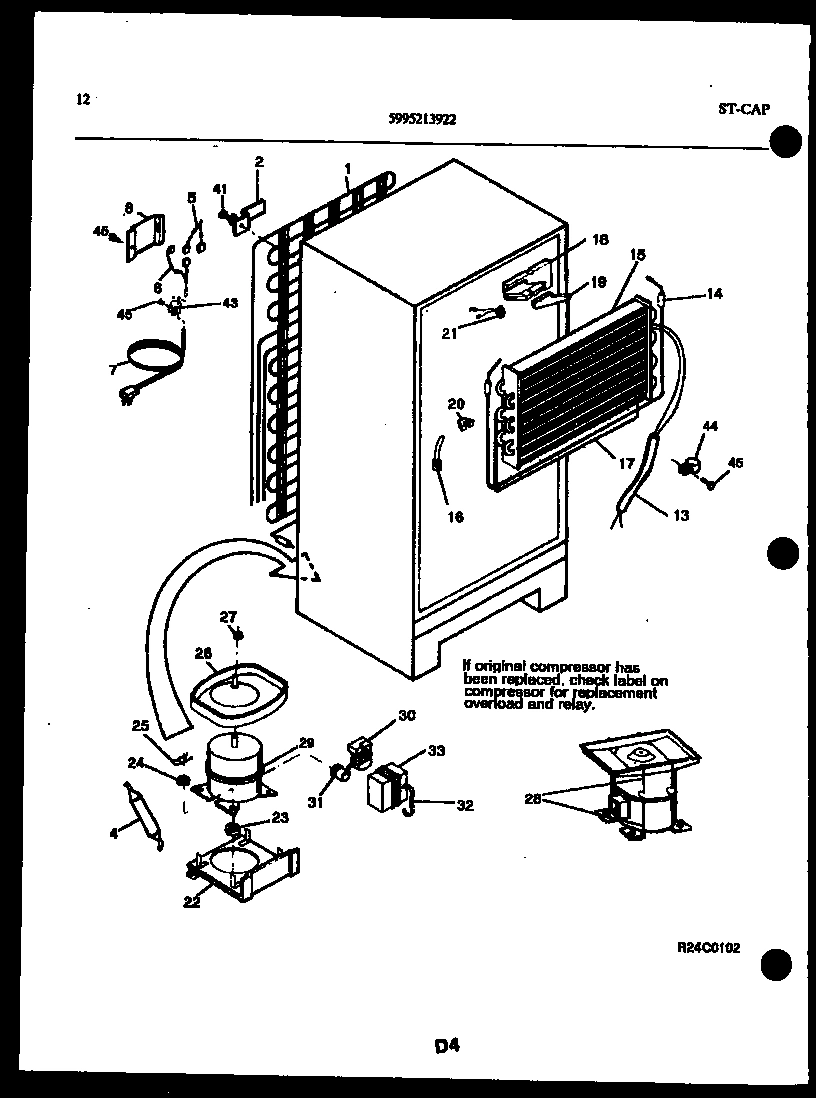 07 - SYSTEM AND AUTOMATIC DEFROST PARTS
