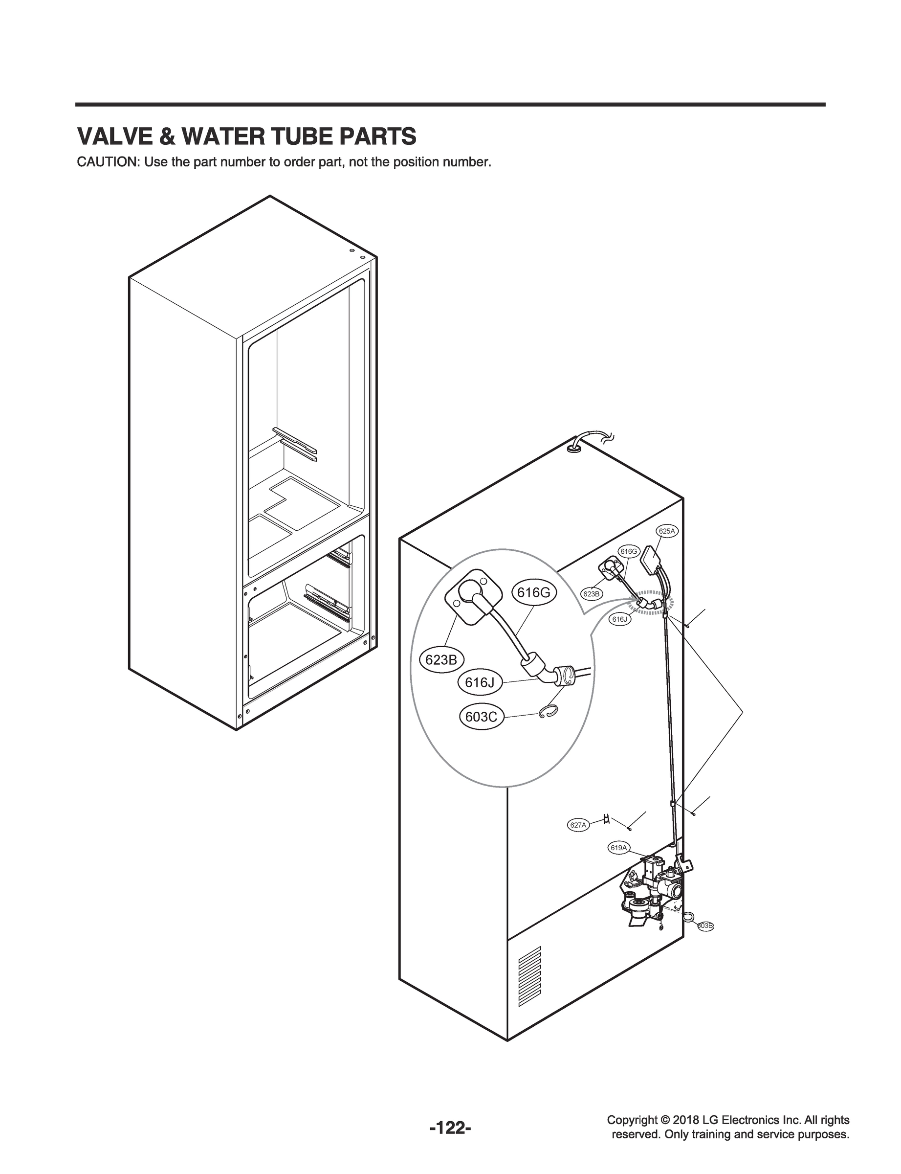 VALVE & WATER TUBE PARTS