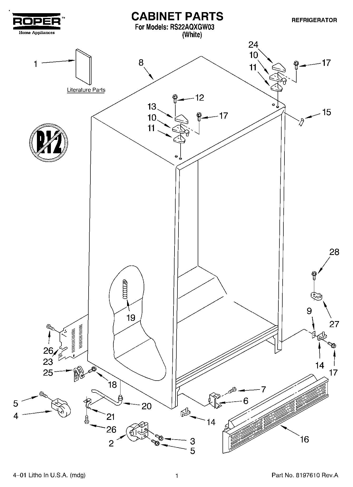 01 - CABINET, LITERATURE